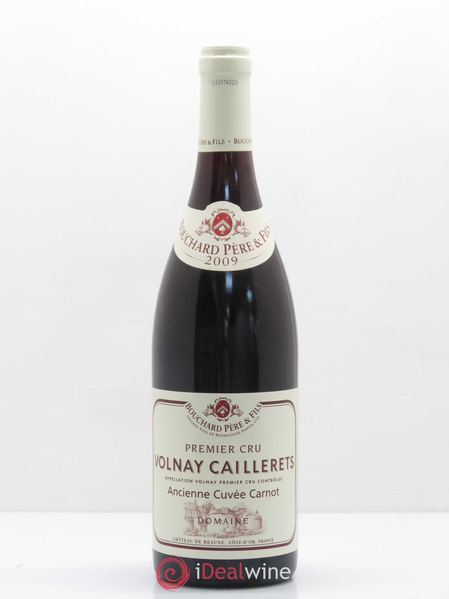 Volnay 1er Cru Caillerets - Ancienne Cuvée Carnot Bouchard Père & Fils 2009 - Lot de 1 bouteille - 0