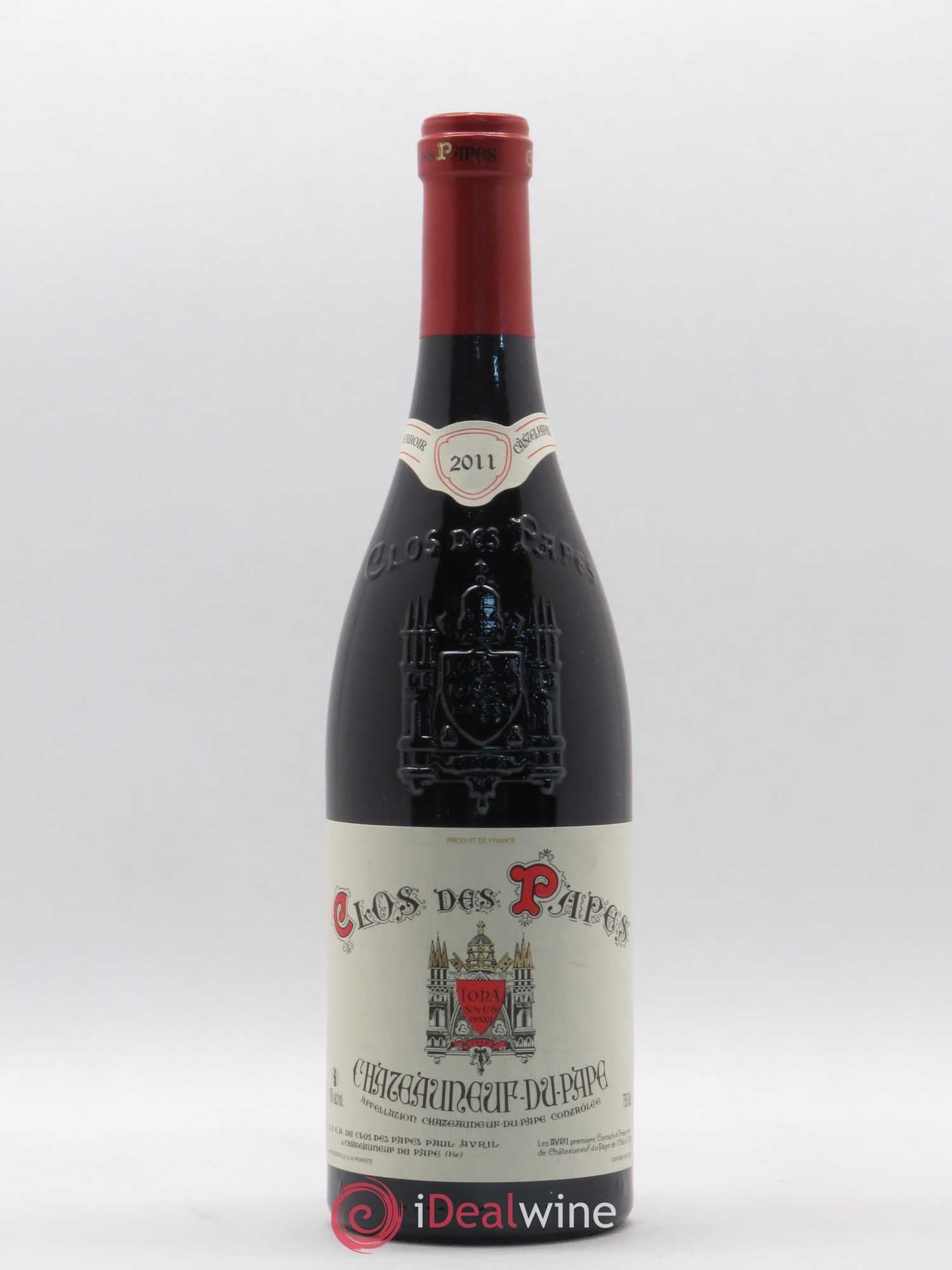 Châteauneuf-du-Pape Clos des Papes - Paul Avril 2011 - Lot de 1 bouteille - 0