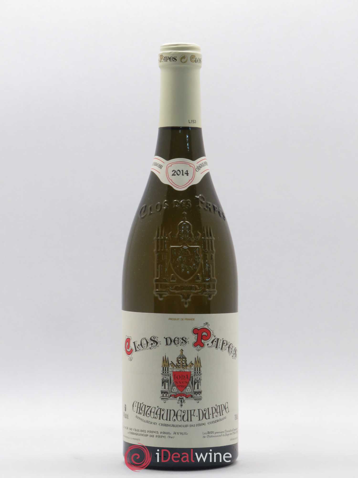 Châteauneuf-du-Pape Clos des Papes - Paul Avril 2014 - Lot de 1 bouteille - 0