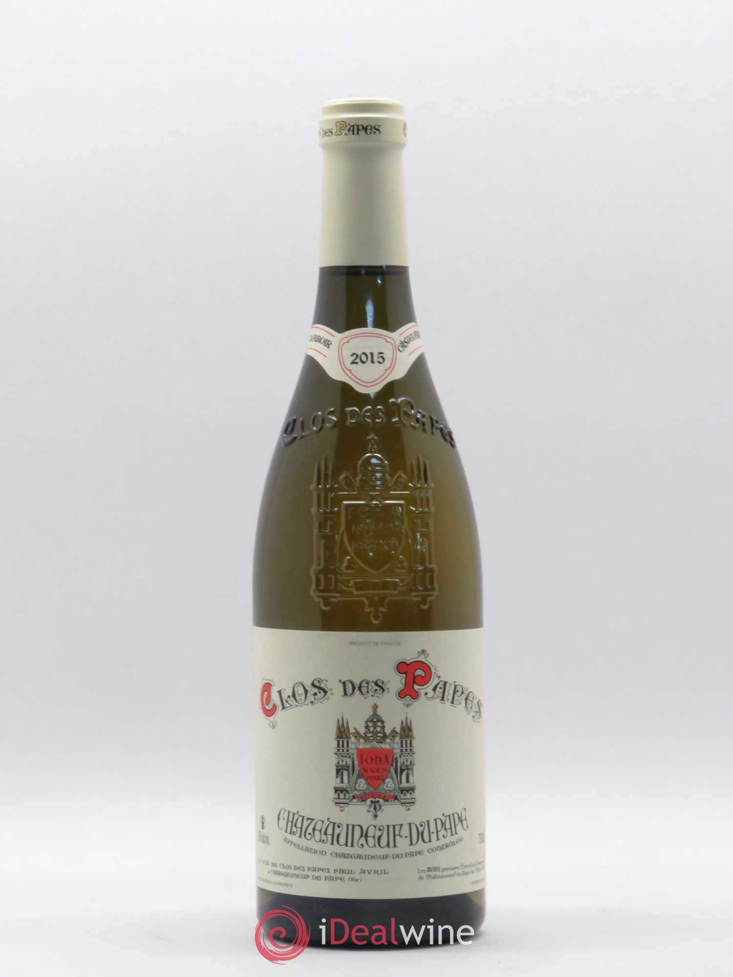 Châteauneuf-du-Pape Clos des Papes - Paul Avril 2015 - Lot de 1 bouteille - 0