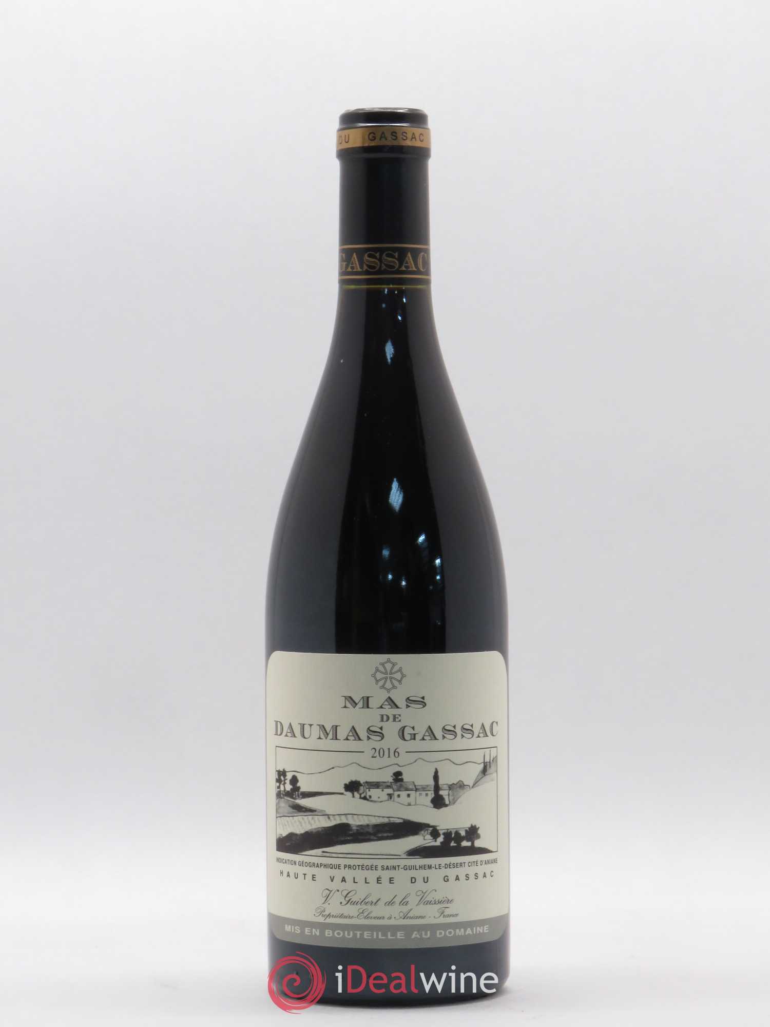 Saint-Guilhem-le-Désert - Cité d'Aniane Mas Daumas Gassac Famille Guibert de La Vaissière (sans prix de réserve) 2016 - Lot de 1 bouteille - 0