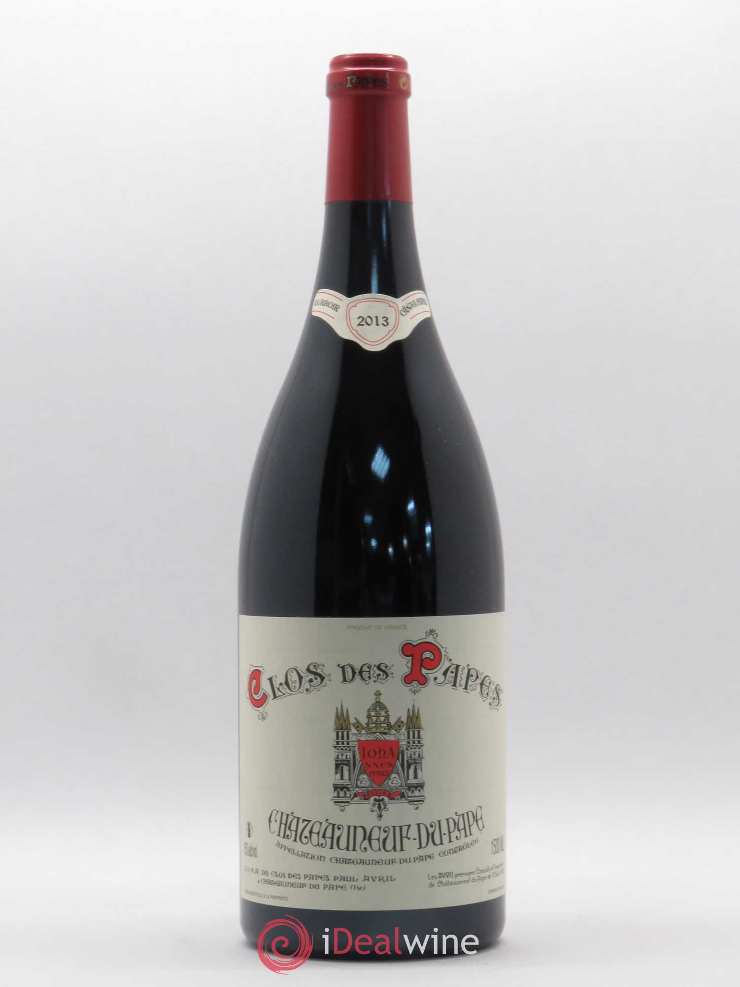 Châteauneuf-du-Pape Clos des Papes - Paul Avril (sans prix de réserve) 2013 - Lot de 1 magnum - 0