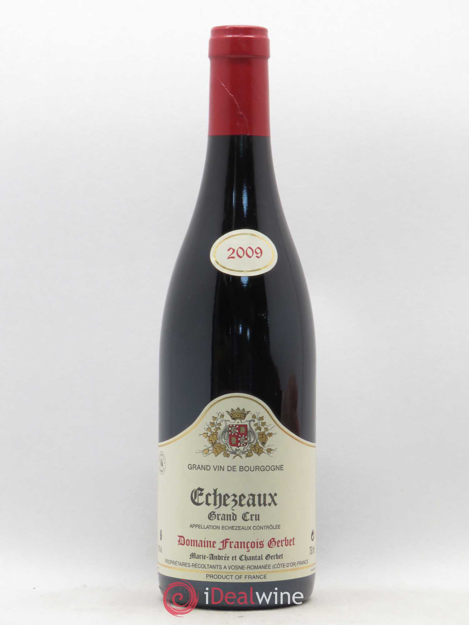 Echezeaux Grand Cru Domaine Gerbet 2009 - Posten von 1 Flasche - 0