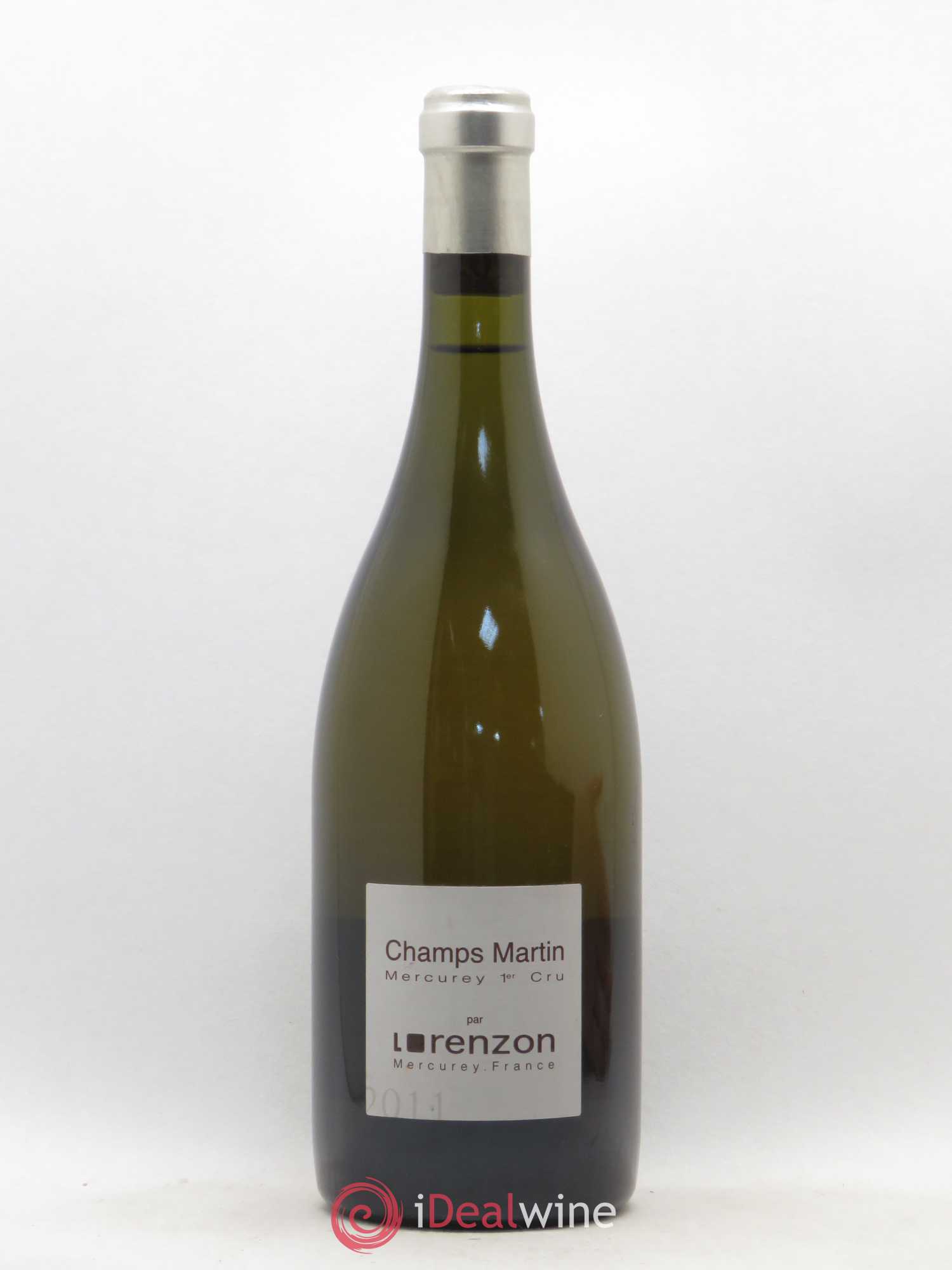 Mercurey 1er Cru Les Champs Martin Bruno Lorenzon (sans prix de réserve) 2011 - Lot de 1 bouteille - 0