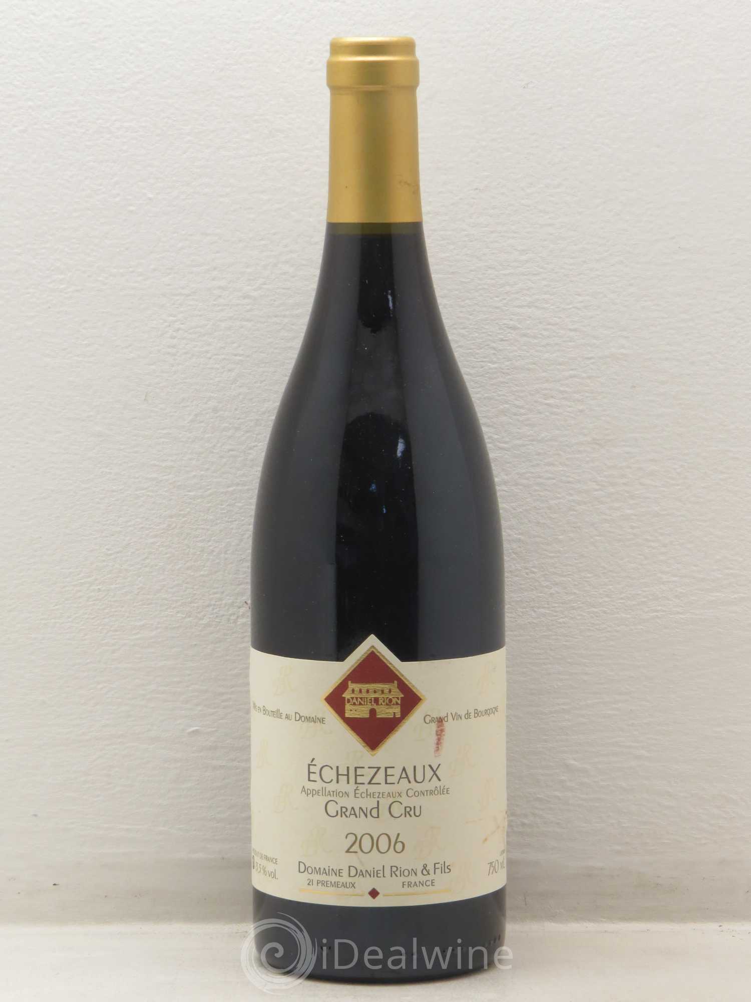 Echezeaux Grand Cru Daniel Rion 2006 - Lot de 1 bouteille - 0