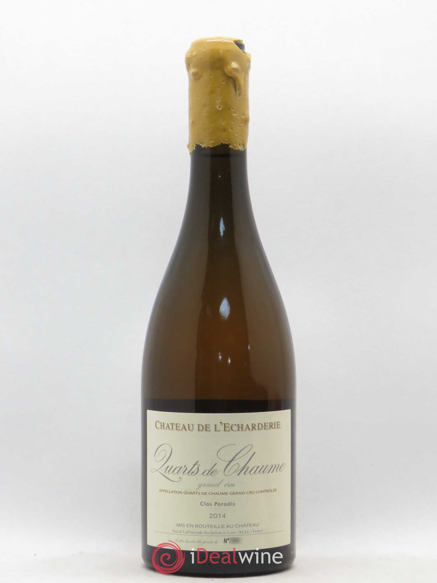 Quarts de Chaume Clos Paradis Château de l'Echarderie 2014 - Posten von 1 Flasche - 0