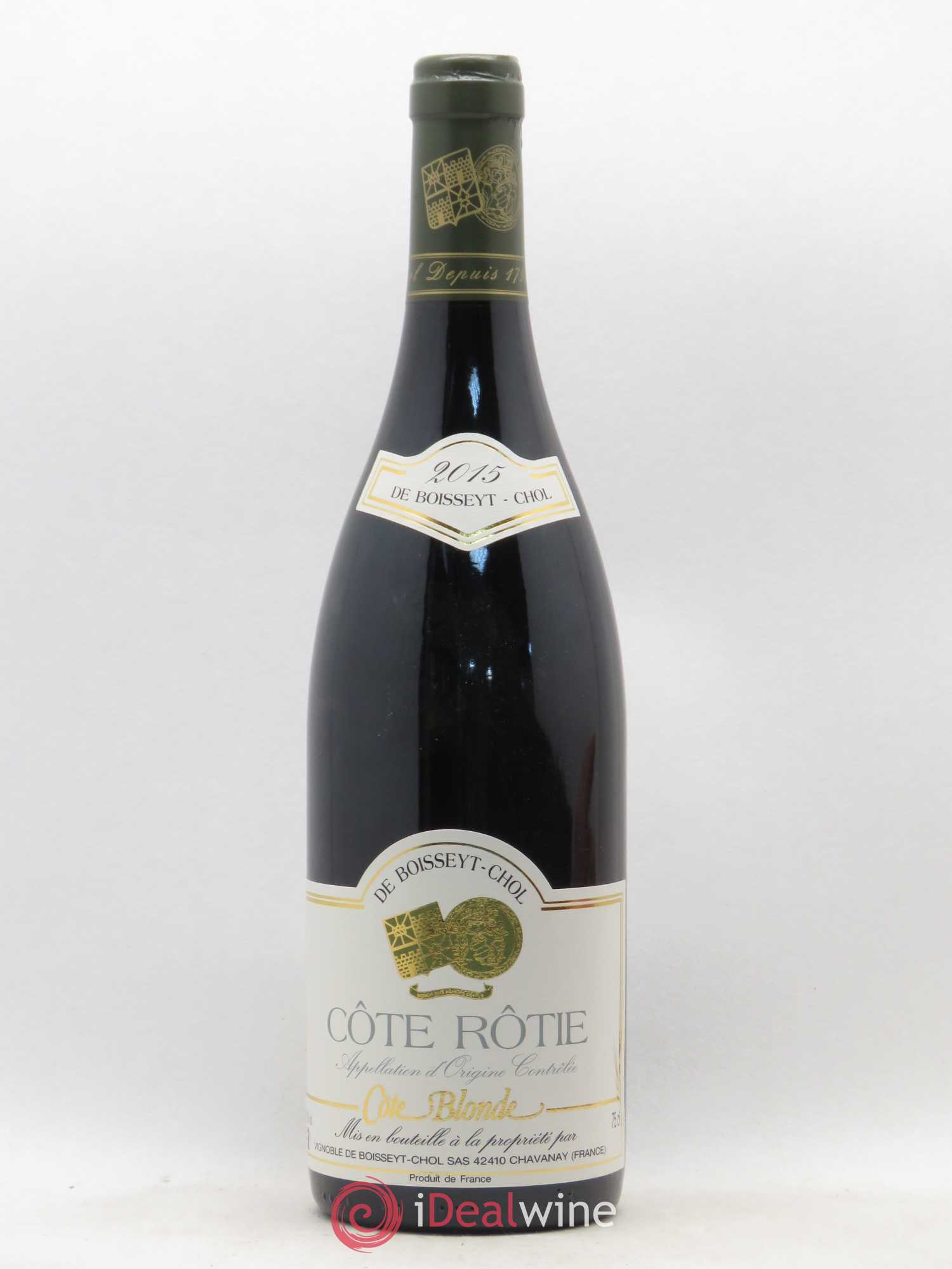 Côte-Rôtie Côte Blonde Boysseyt Chol 2015 - Posten von 1 Flasche - 0