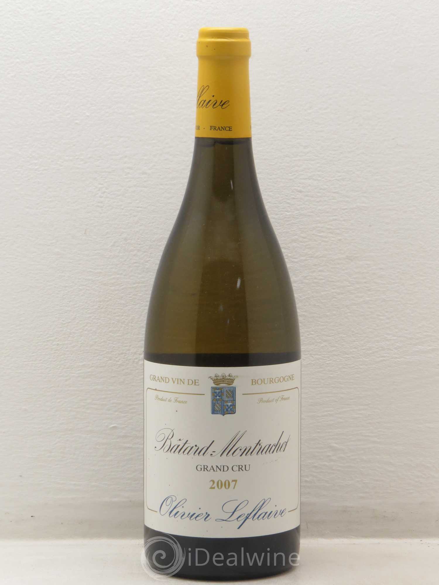 Bâtard-Montrachet Grand Cru Olivier Leflaive 2007 - Lot de 1 bouteille - 0