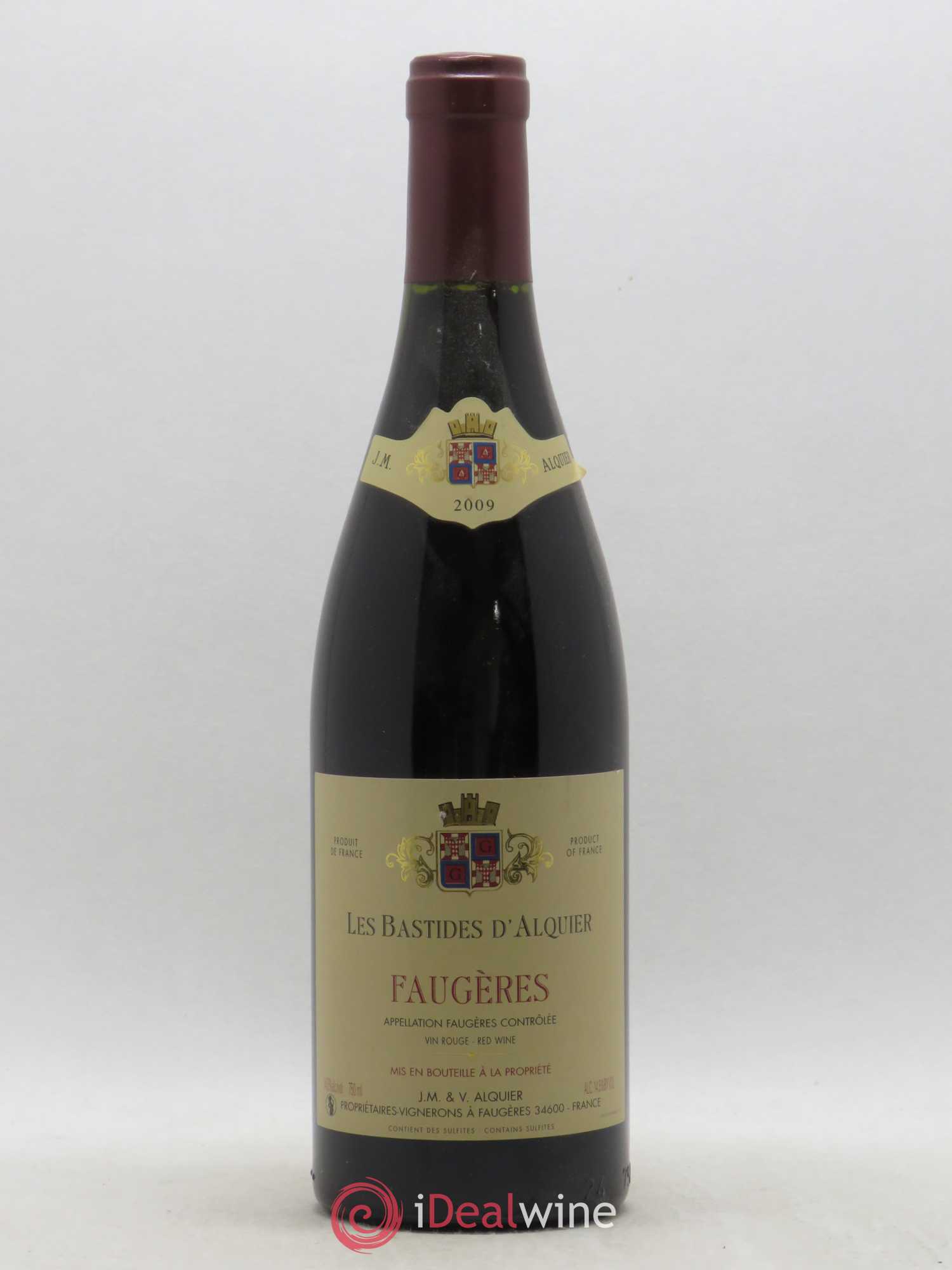 Faugères Domaine Jean-Michel Alquier Les Bastides d'Alquier 2009 - Lot de 1 bouteille - 0