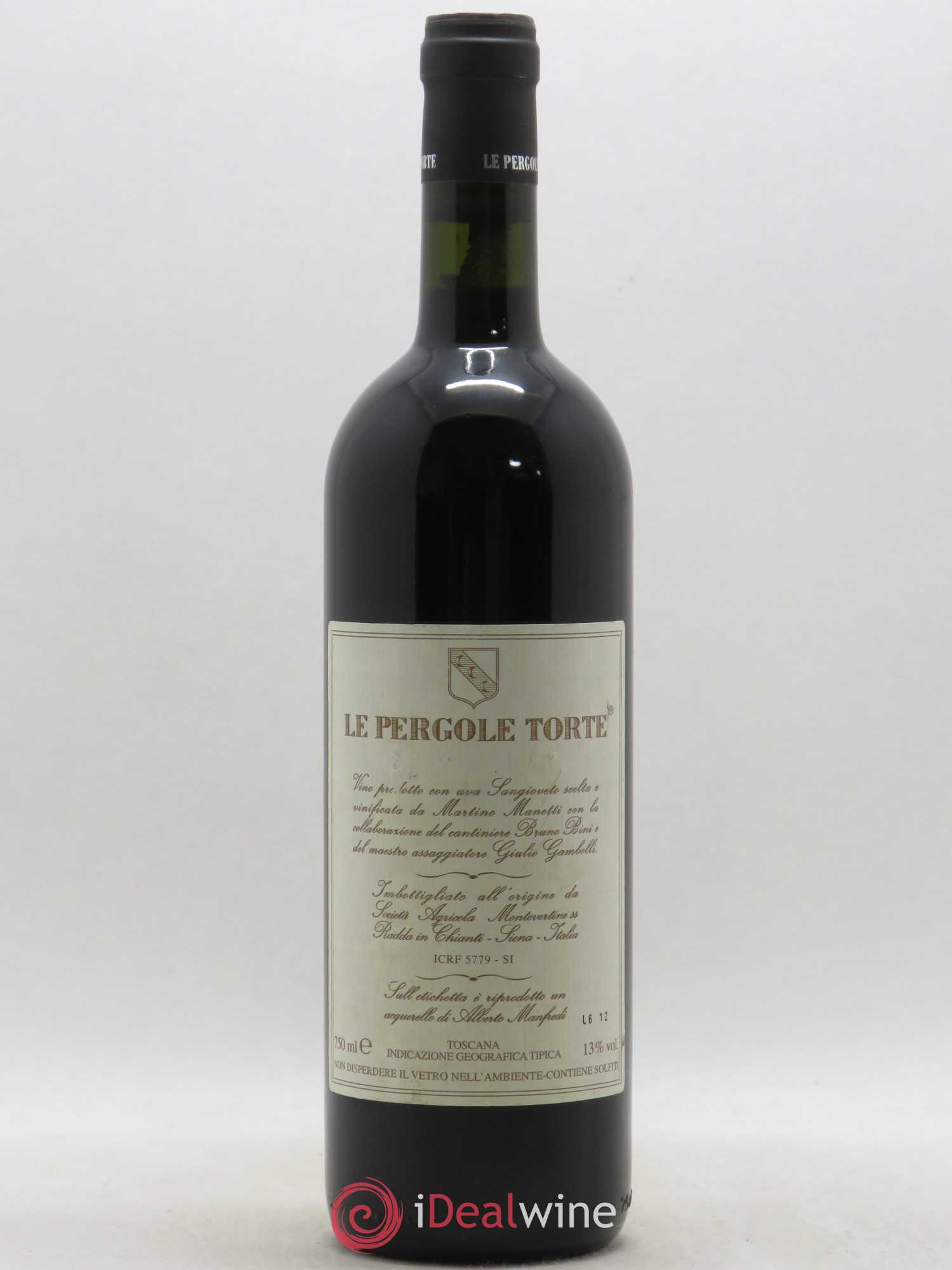 Toscana IGT Montevertine Le Pergole Torte Famille Manetti 2009 - Lot de 1 bouteille - 1