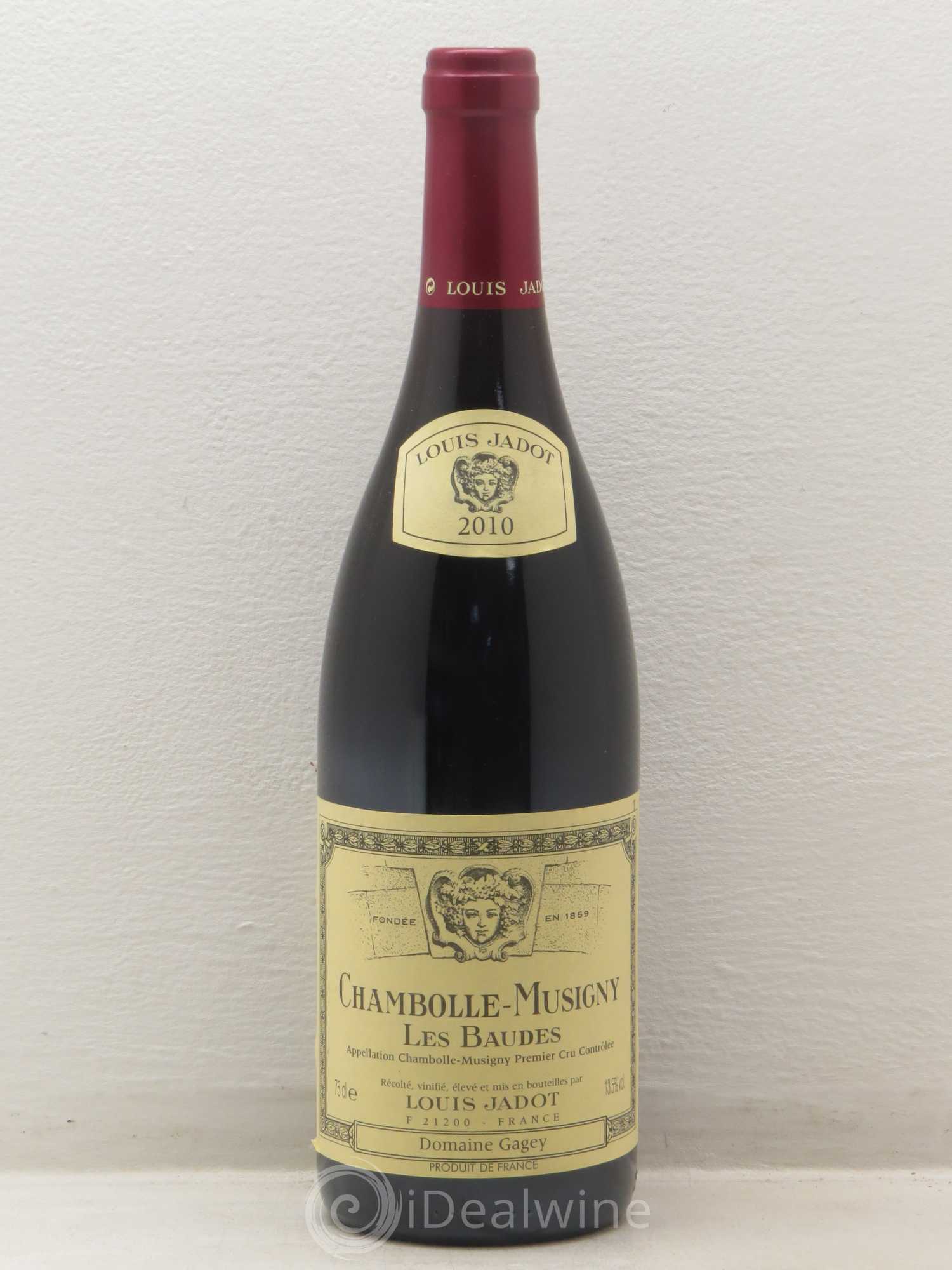 Chambolle-Musigny 1er Cru Les Baudes L. Jadot 2010 - Posten von 1 Flasche - 0