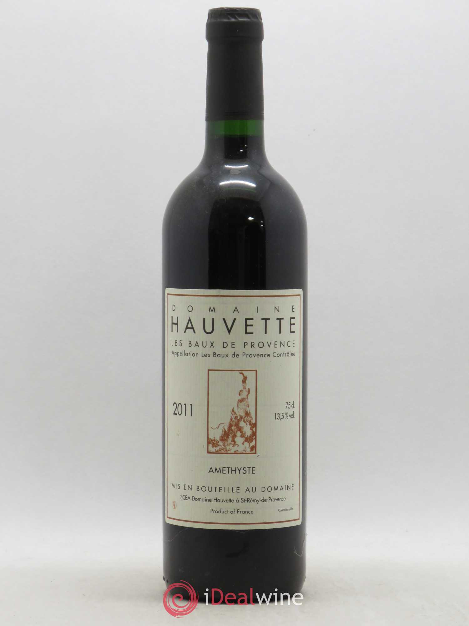 Baux de Provence Hauvette (Domaine) Amethyste 2011 - Lot de 1 bouteille - 0