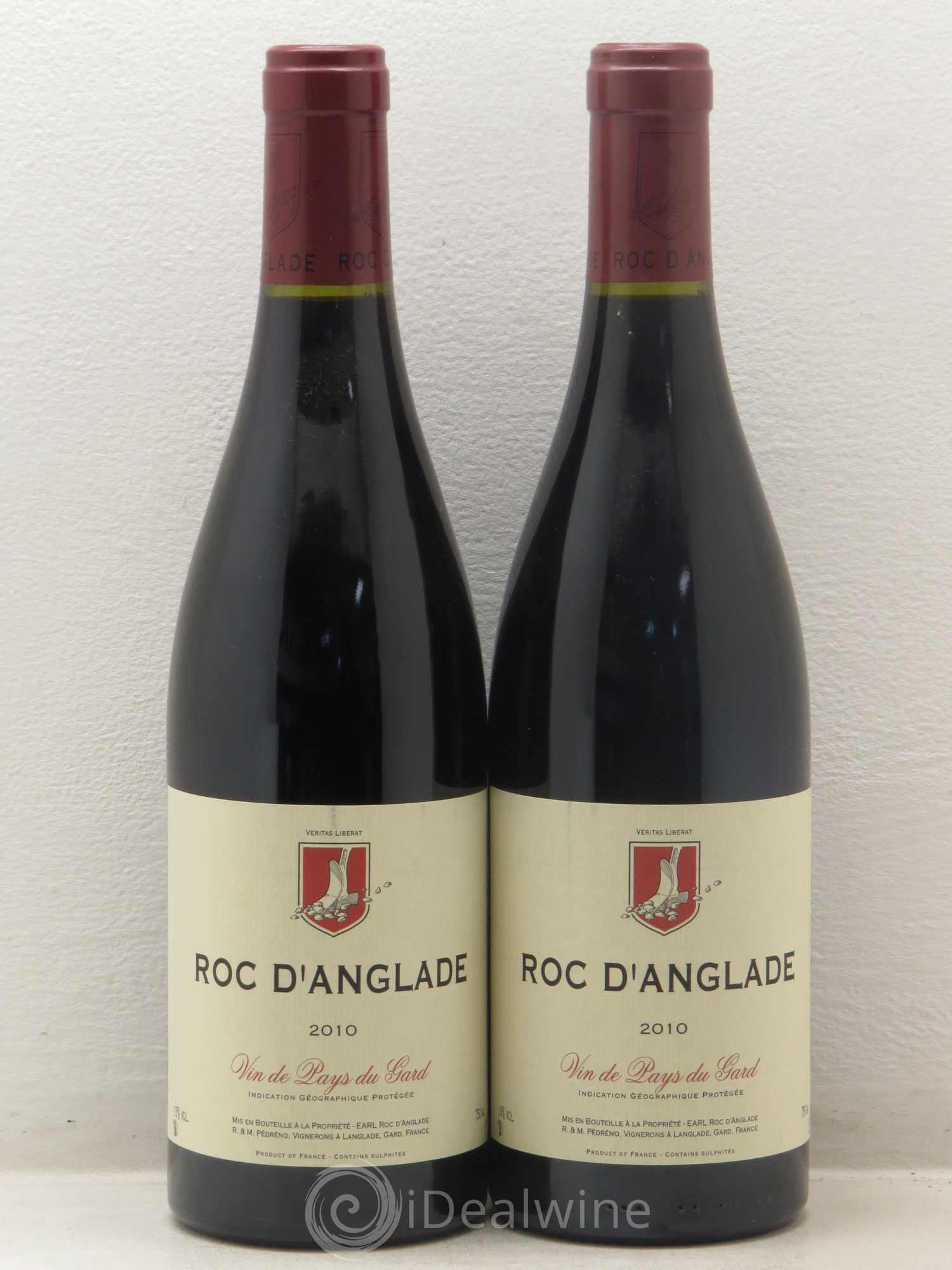 Gard Roc d'Anglade Rémy Pédréno 2010 - Lotto di 2 bottiglie - 0