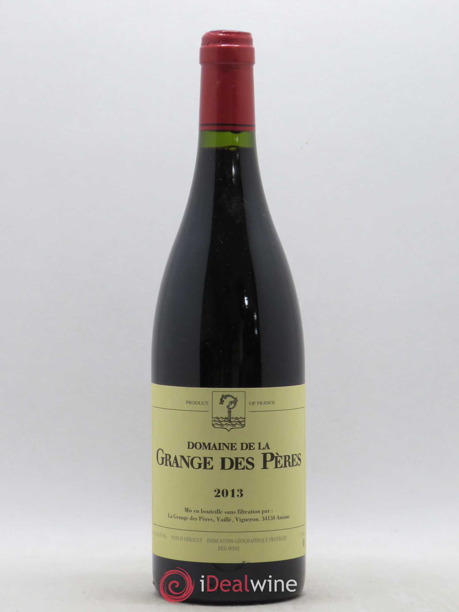 Pays d'Hérault Grange des Pères Laurent Vaillé 2013 - Lot de 1 bouteille - 0