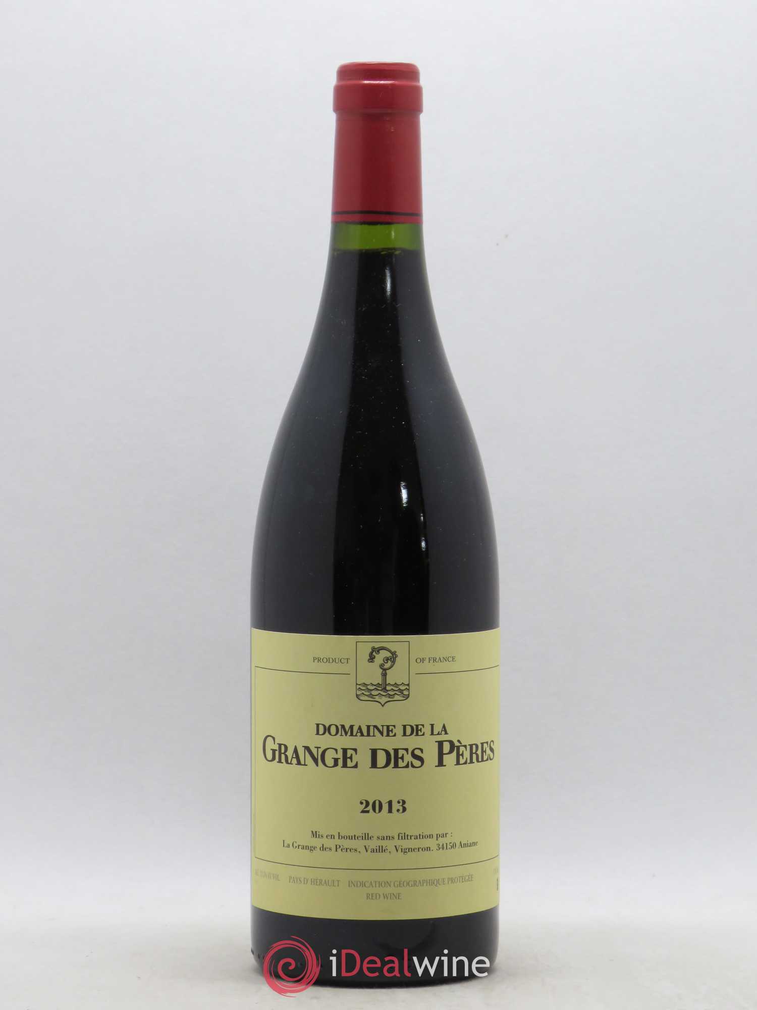 Pays d'Hérault Grange des Pères Laurent Vaillé 2013 - Lot de 1 bouteille - 0