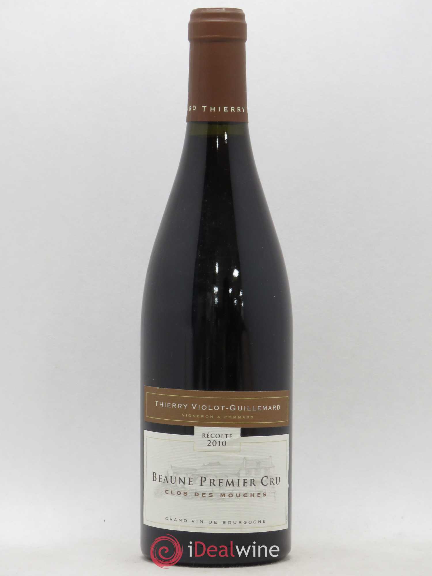 Beaune 1er Cru Clos des Mouches Thierry Violot-Guillemard 2010 - Posten von 1 Flasche - 0