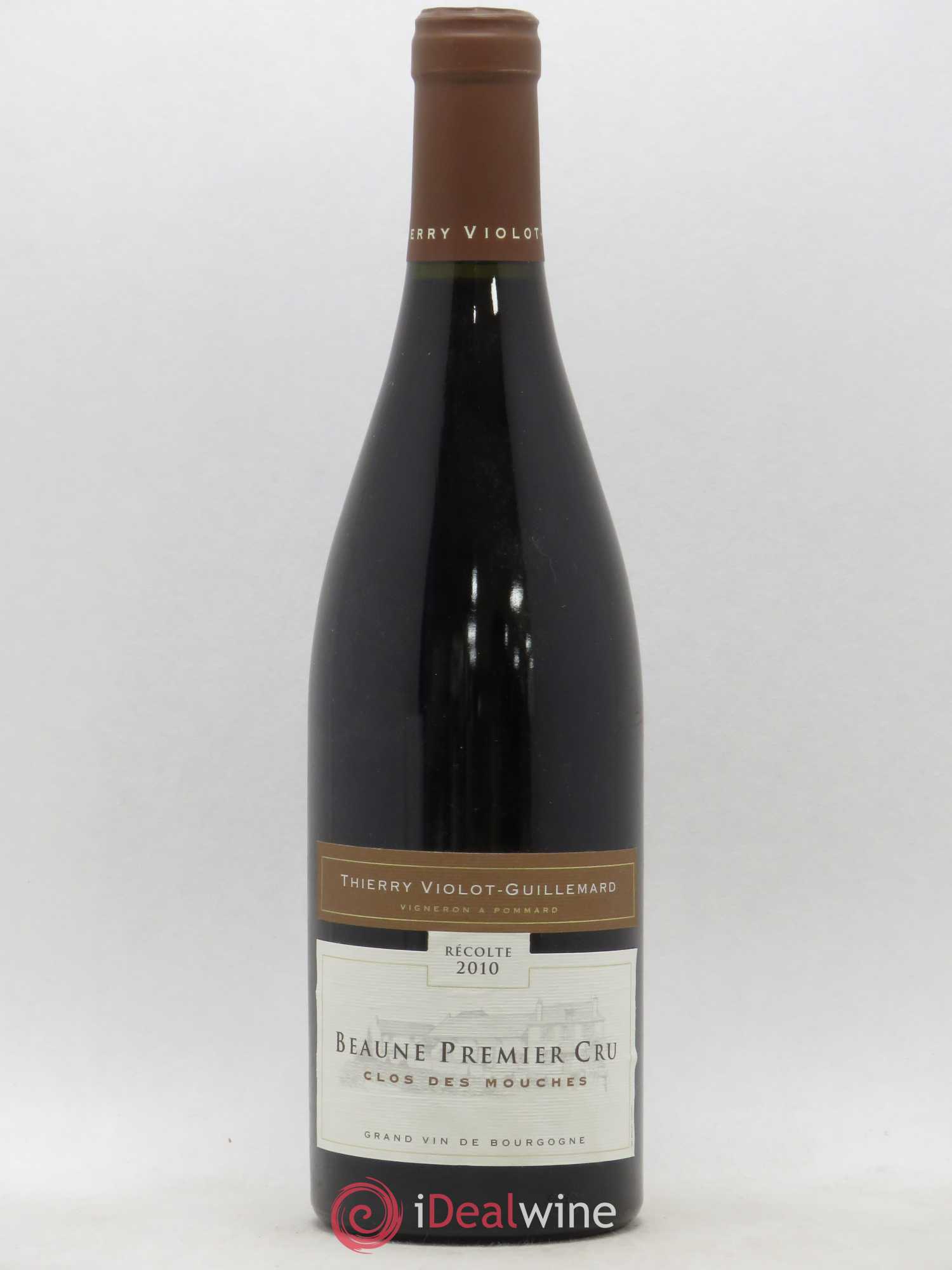 Beaune 1er Cru Clos des Mouches Thierry Violot-Guillemard 2010 - Posten von 1 Flasche - 0
