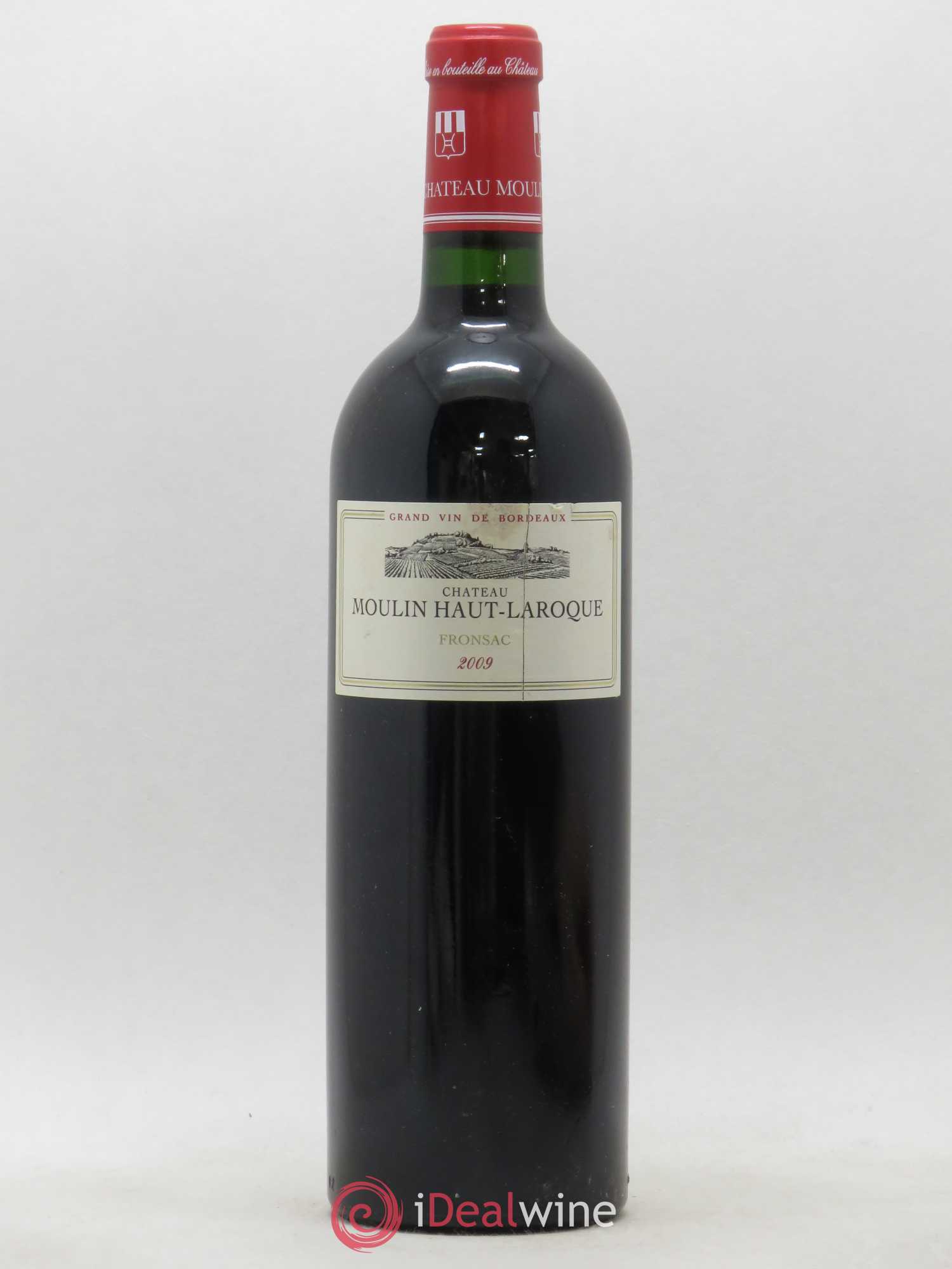 Fronsac Chateau Moulin Haut-Laroque (sans prix de réserve) 2009 - Posten von 1 Flasche - 0