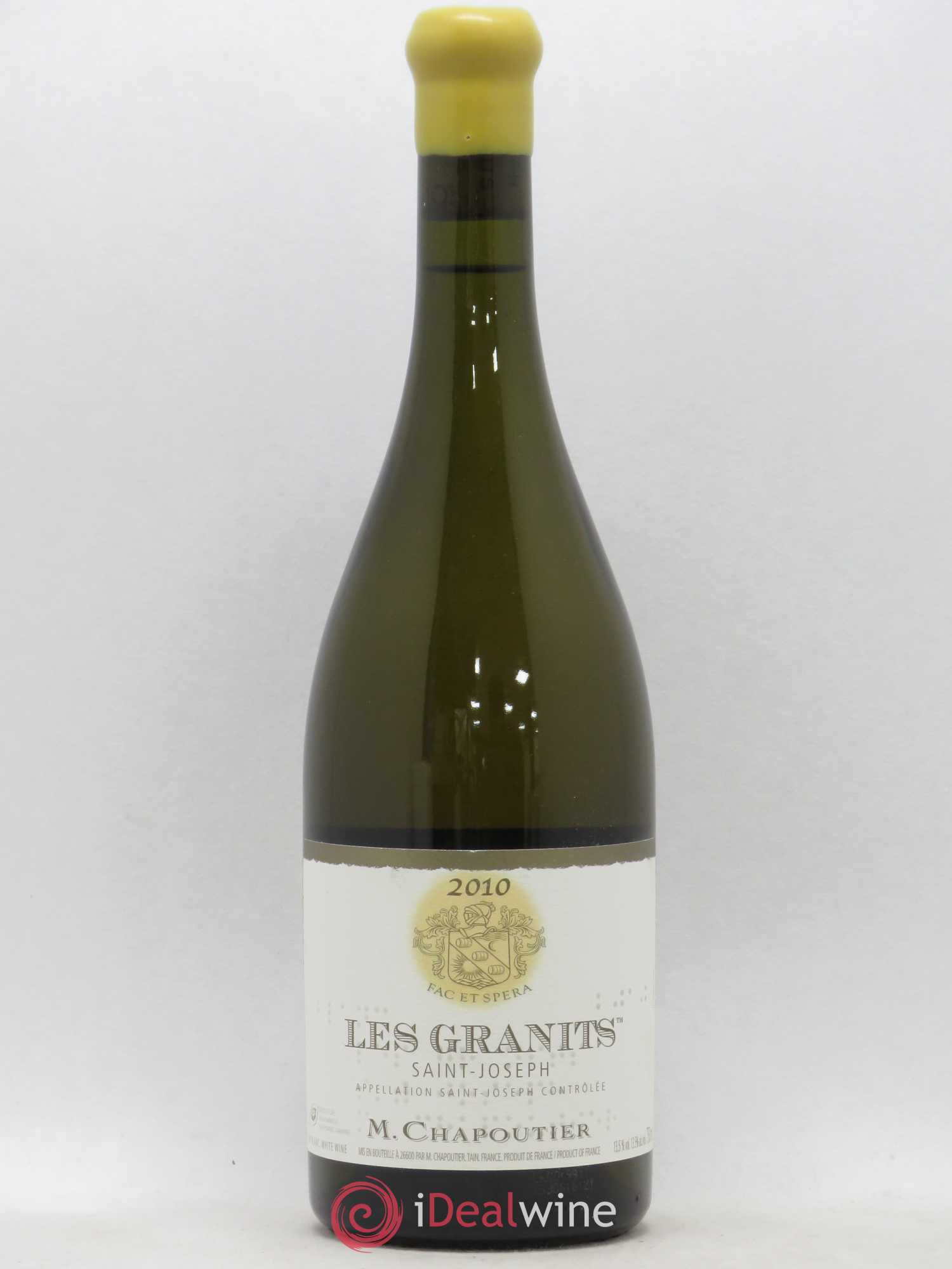 Saint-Joseph Les Granits Chapoutier 2010 - Lot de 1 bouteille - 0