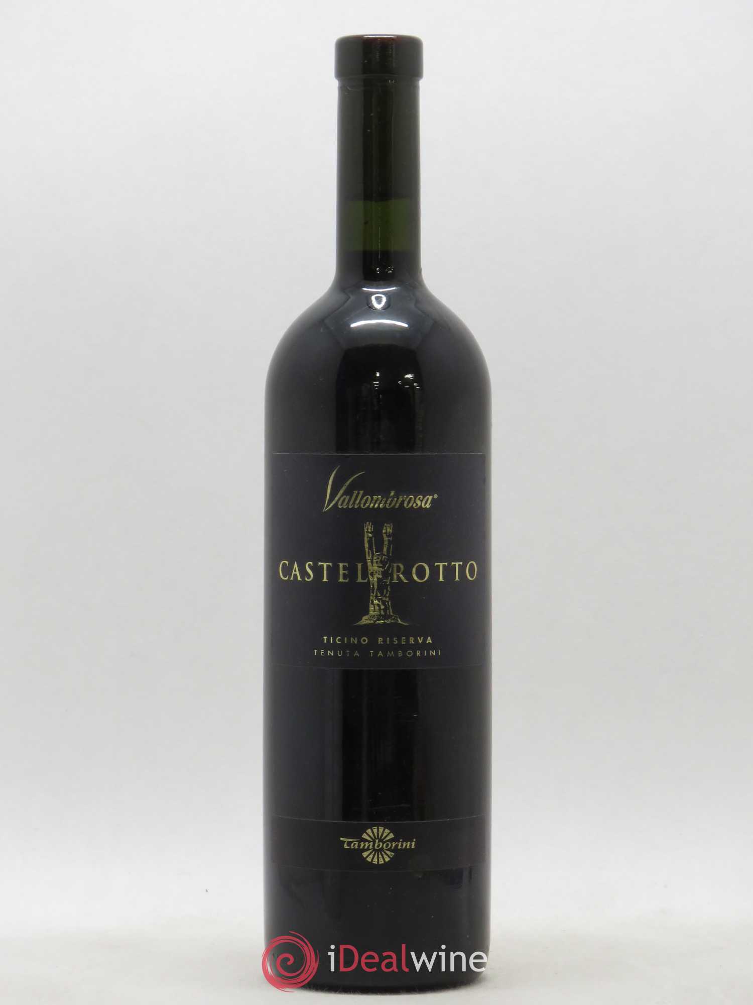 Vins Etrangers Suisse Ticino Riserva DOC Merlot Vallombrosa Castelrotto Carlo Tamborini (sans prix de réserve) 2010 - Posten von 1 Flasche - 0