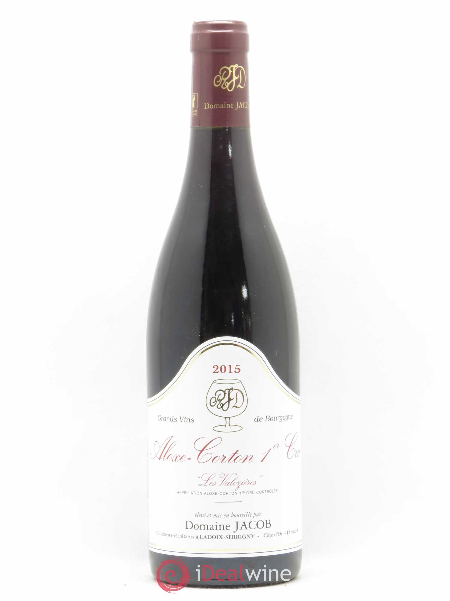 Aloxe-Corton 1er Cru Valozieres Domaine Jacob 2015 - Posten von 1 Flasche - 0