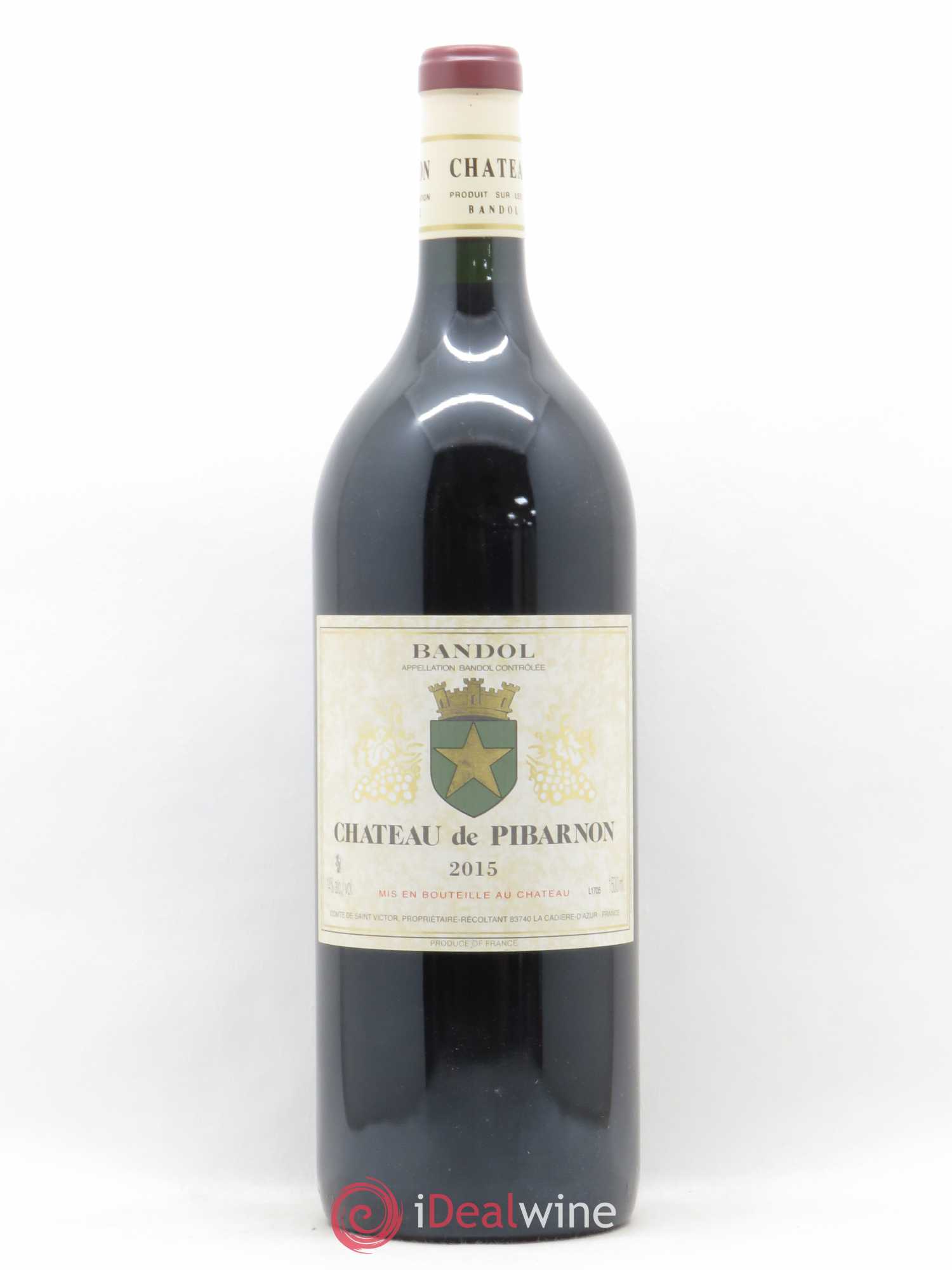 Bandol Château de Pibarnon Comte de Saint-Victor 2015 - Lot de 1 magnum - 0