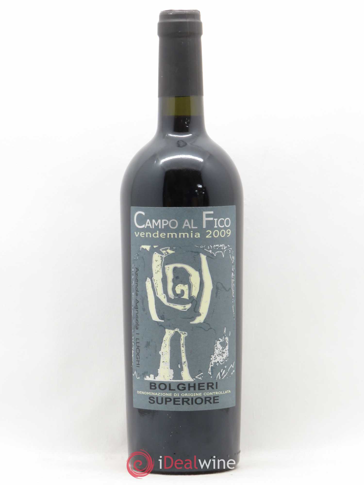 Bolgheri DOC Superiore Campo Al Fico Az. Il Luoghi 2009 - Posten von 1 Flasche - 0