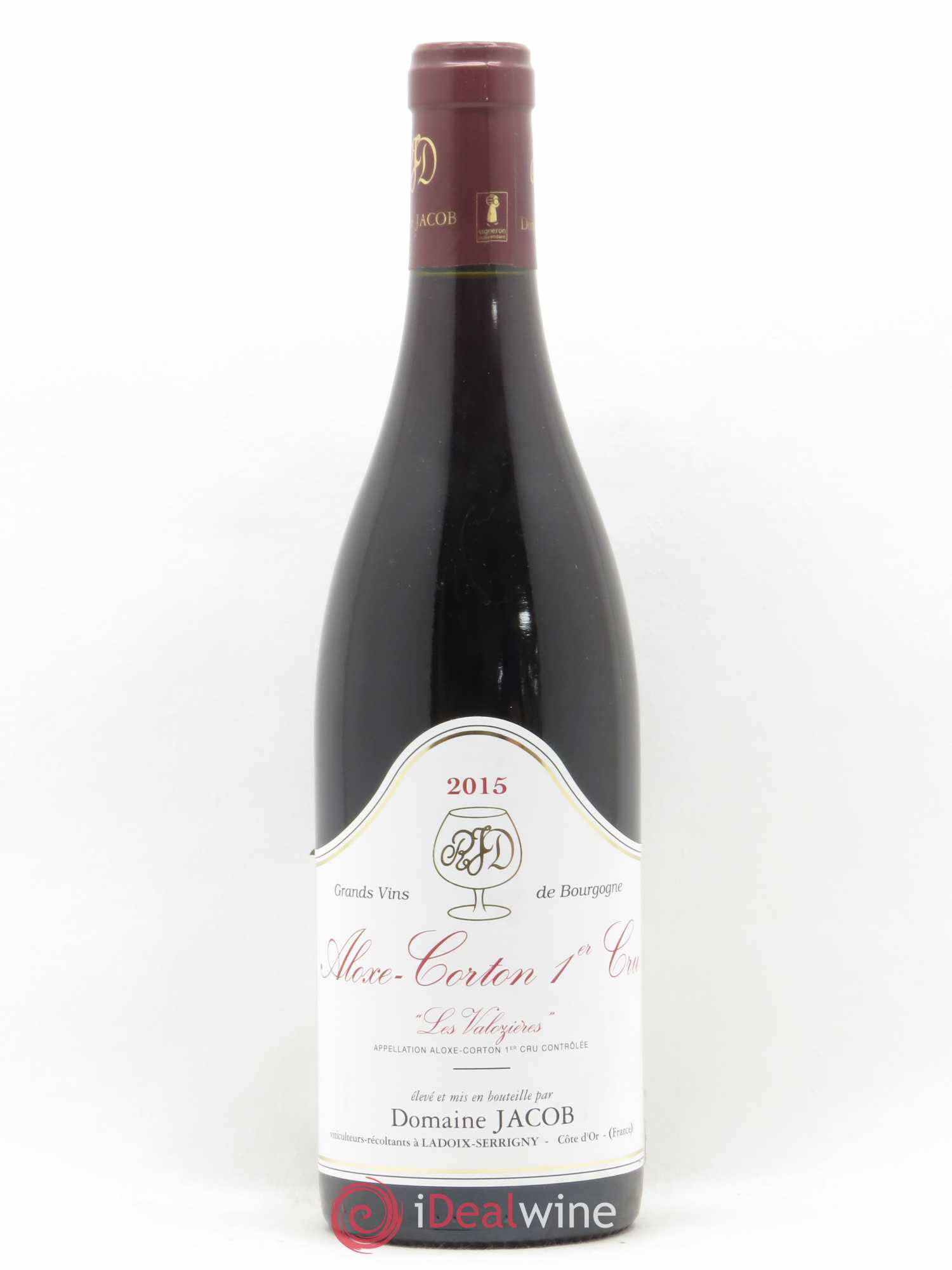 Aloxe-Corton 1er Cru Les Valozieres Domaine Jacob 2015 - Posten von 1 Flasche - 0