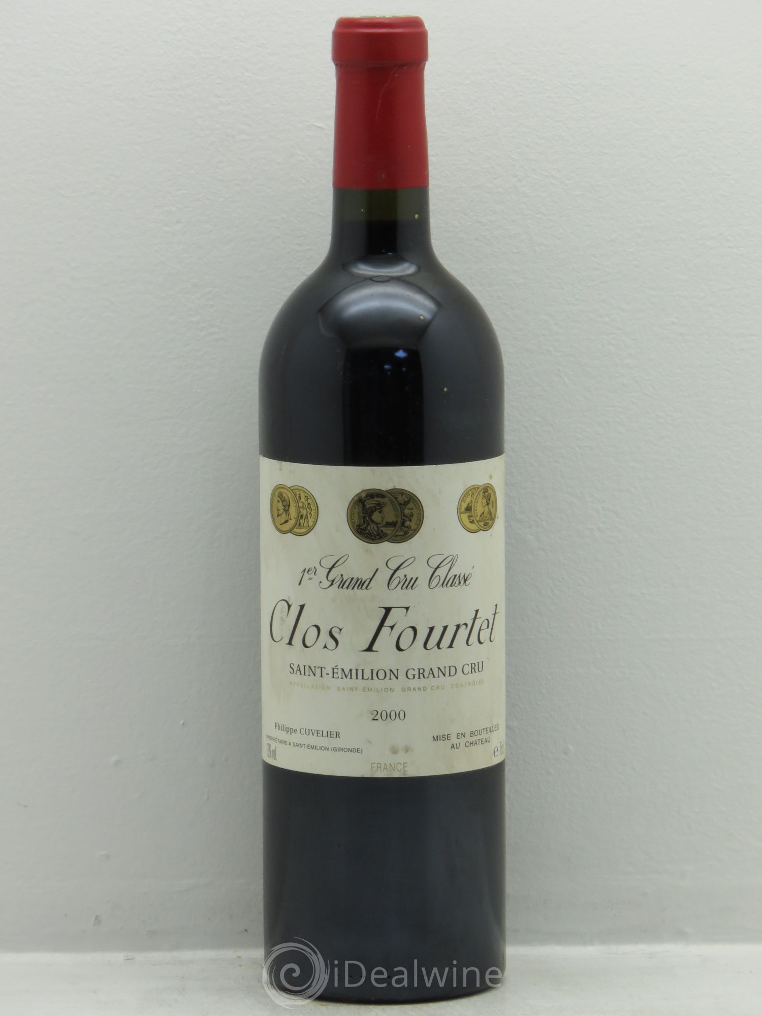 Clos Fourtet 1er Grand Cru Classé B 2000 - Lot de 1 bouteille - 0
