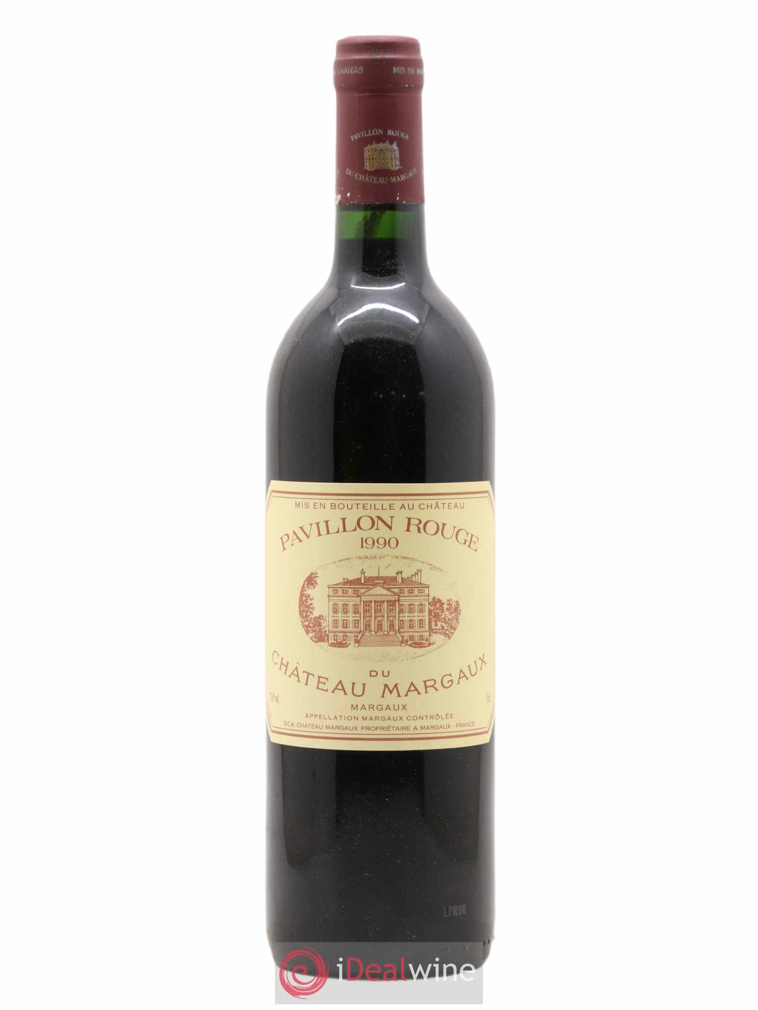 Pavillon Rouge du Château Margaux Second Vin 1990 - Lot de 1 bouteille - 0