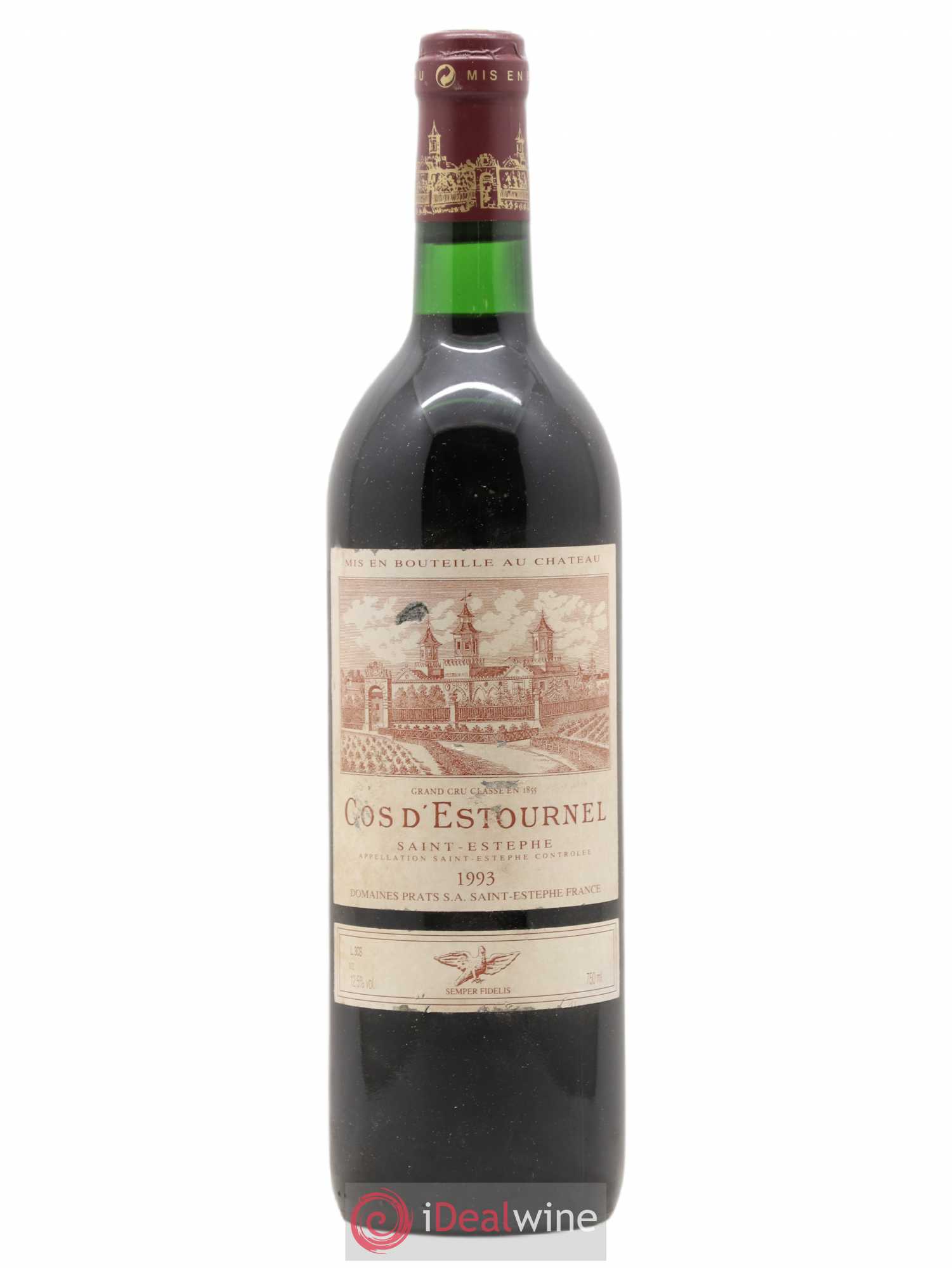 Cos d'Estournel 2ème Grand Cru Classé 1993 - Lot de 1 bouteille - 0