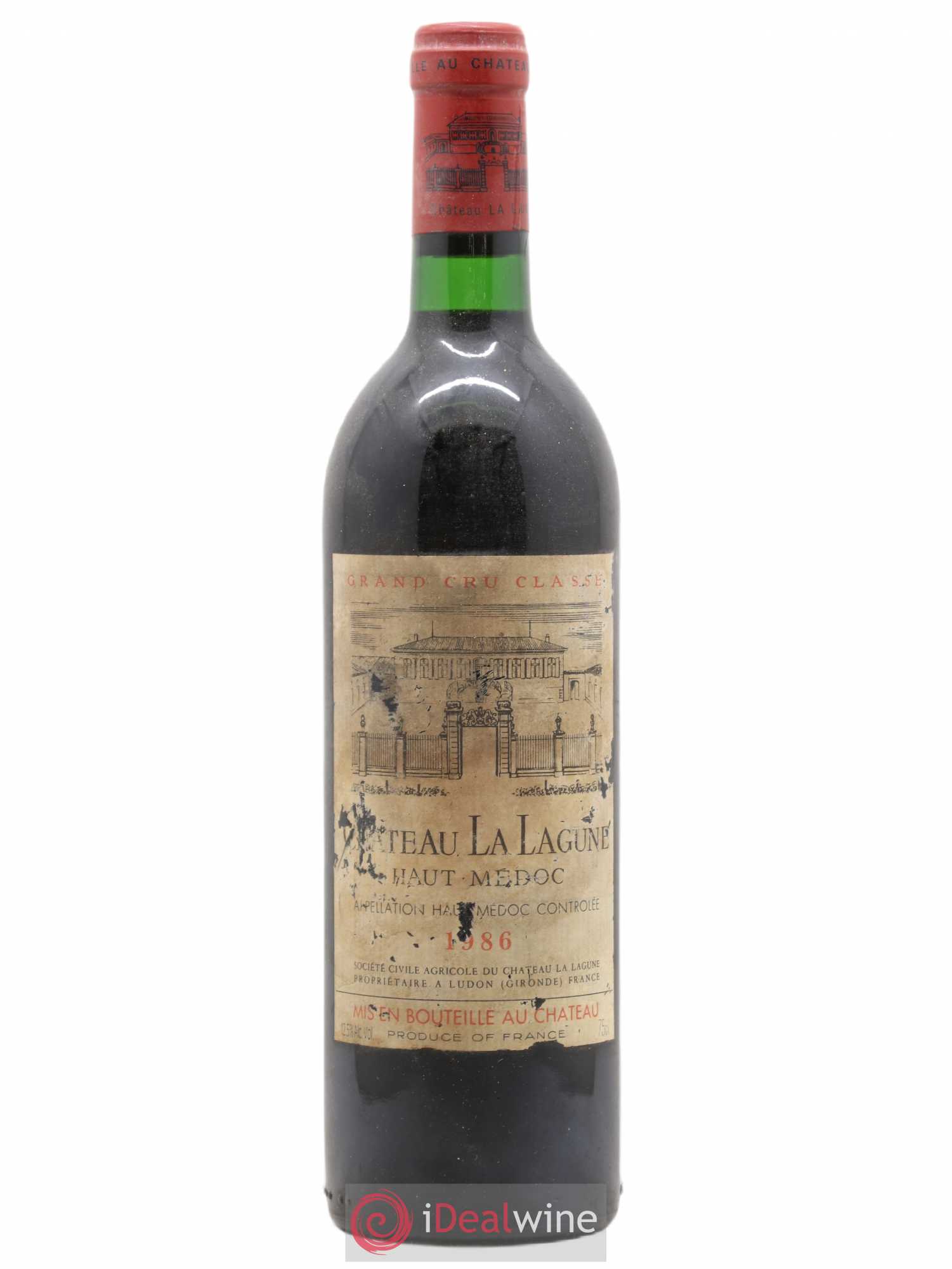 Château la Lagune 3ème Grand Cru Classé 1986 - Lot de 1 bouteille - 0