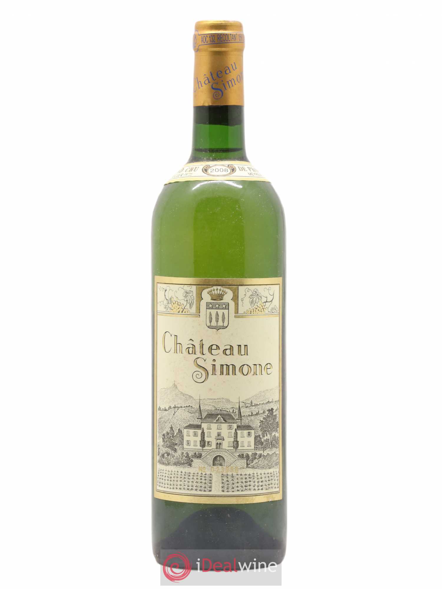 Palette Château Simone Famille Rougier 2008 - Posten von 1 Flasche - 0