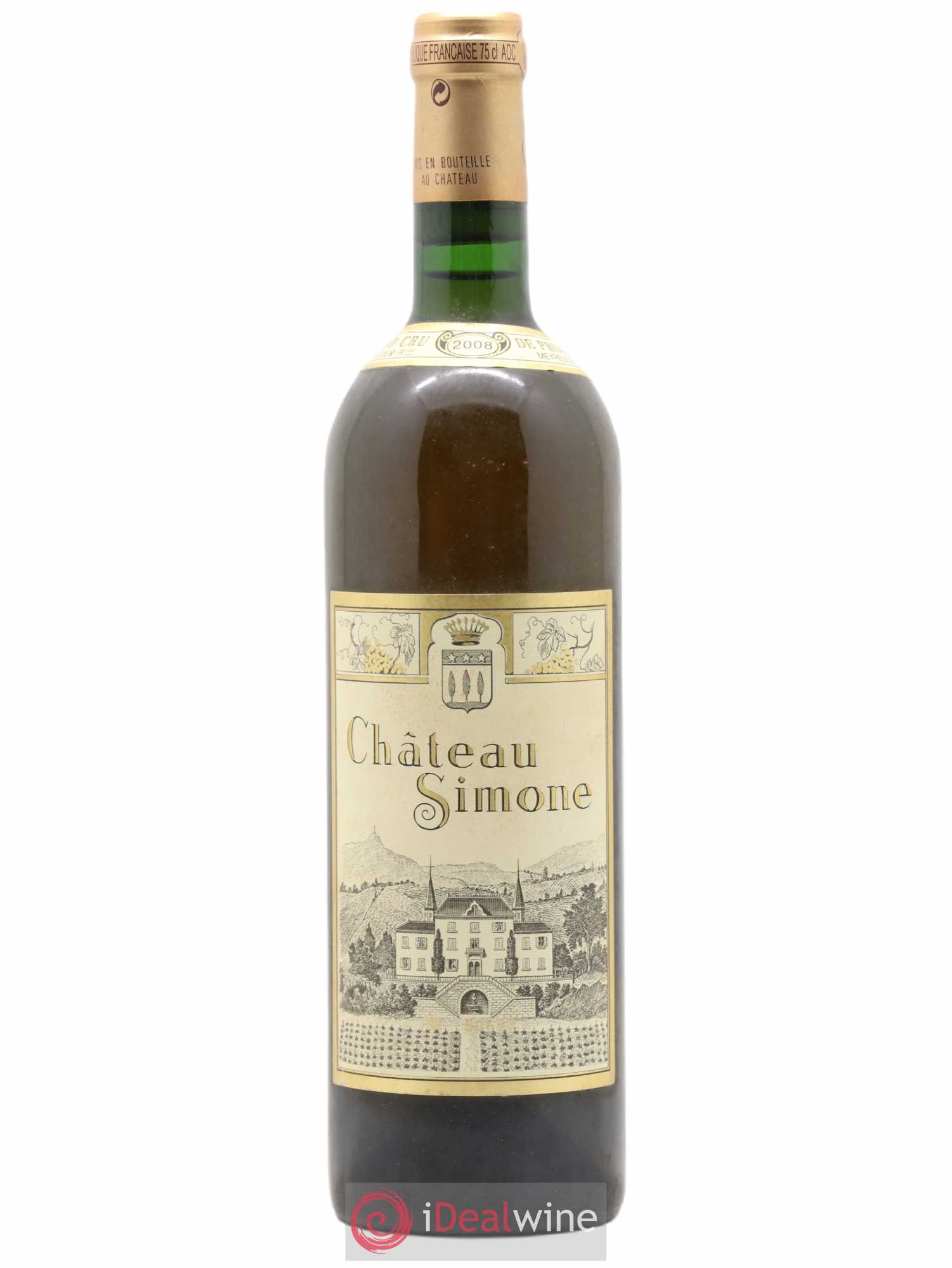 Palette Château Simone Famille Rougier 2008 - Lot de 1 bouteille - 0