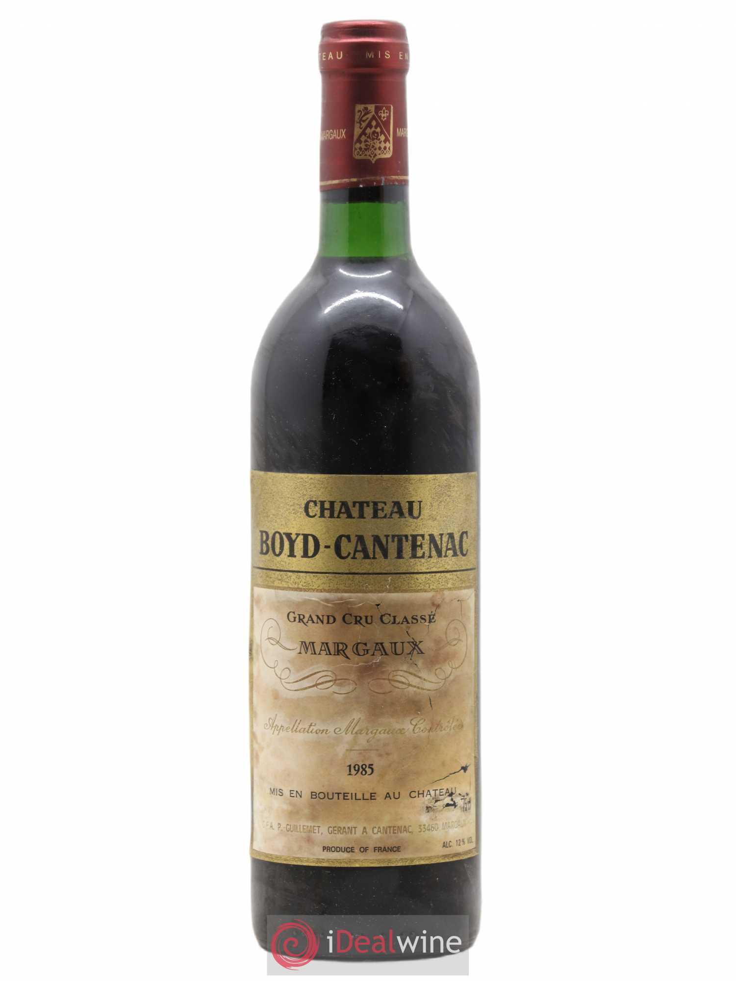 Château Boyd Cantenac 3ème Grand Cru Classé 1985 - Lot de 1 bouteille - 0