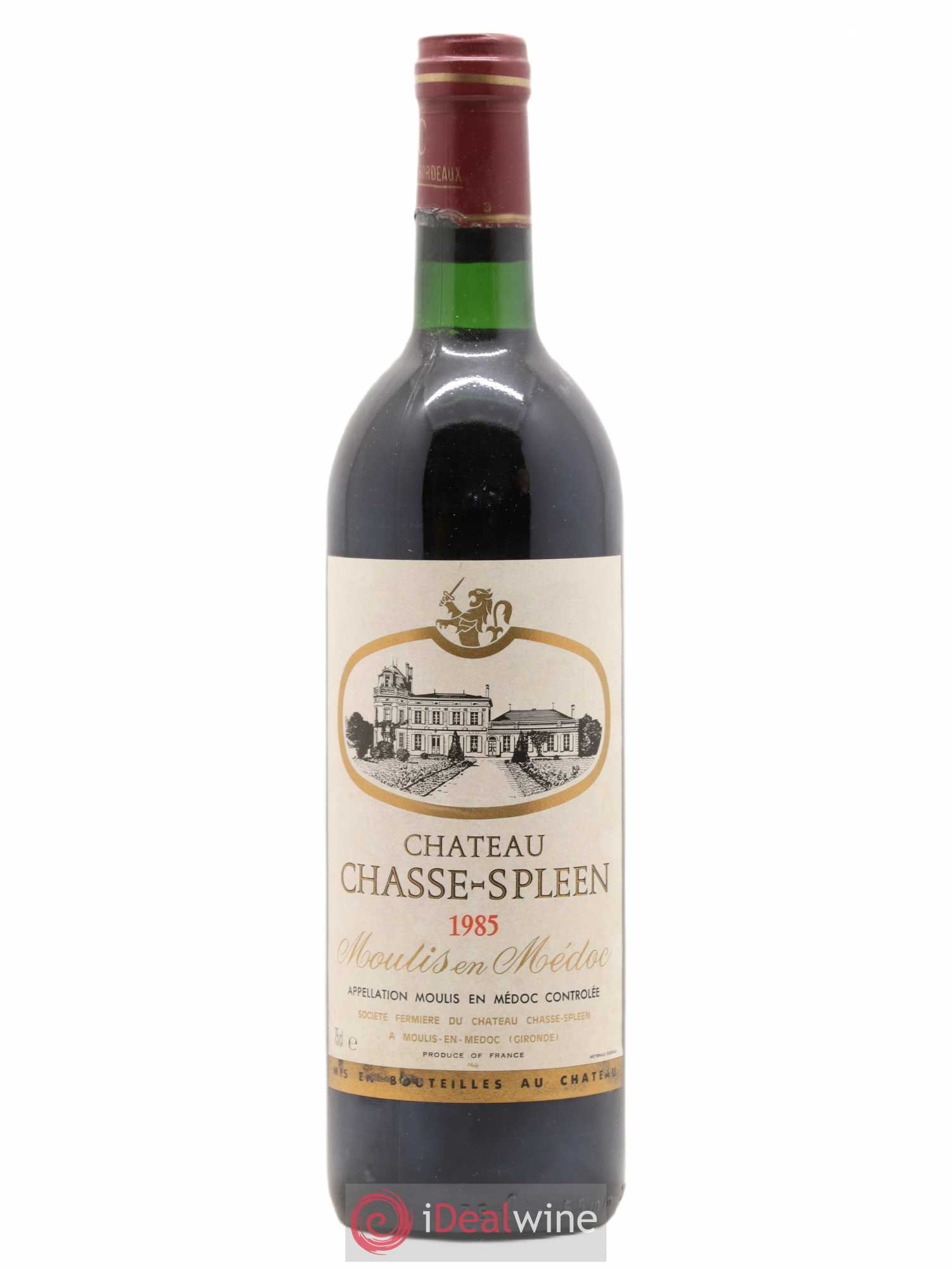 Château Chasse Spleen 1985 - Lot de 1 bouteille - 0