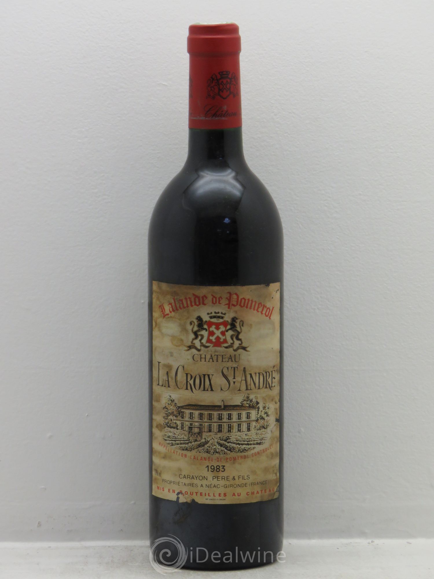 Château La Croix Saint André 1983 - Lot de 1 bouteille - 0