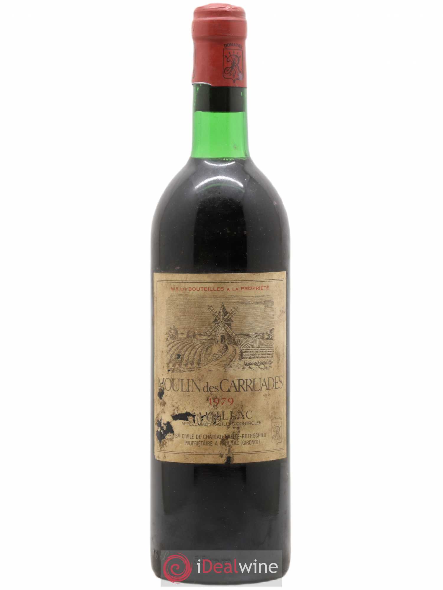 Moulin des Carruades Second Vin 1979 - Lot de 1 bouteille - 0