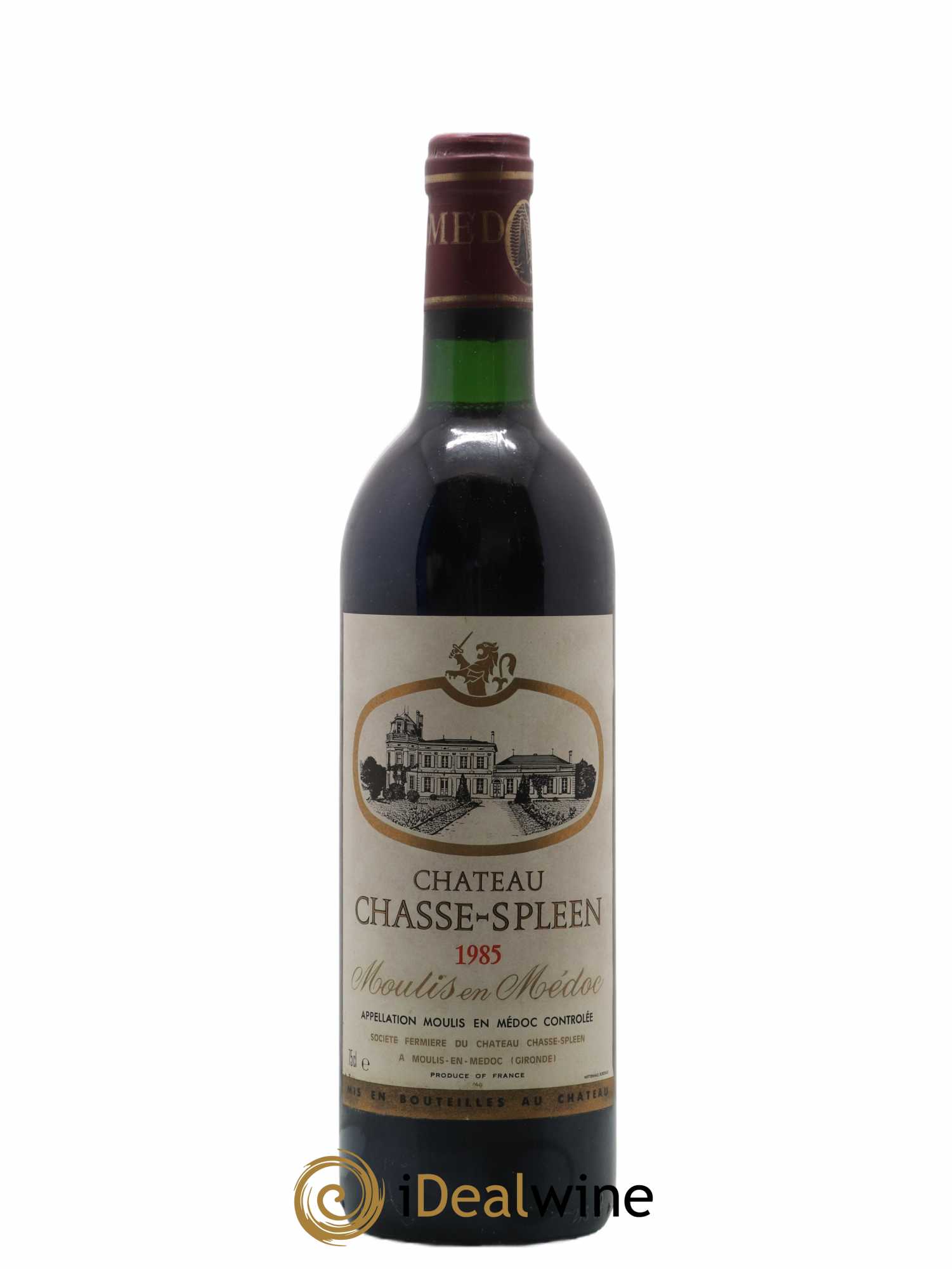 Château Chasse Spleen 1985 - Lot de 1 bouteille - 0