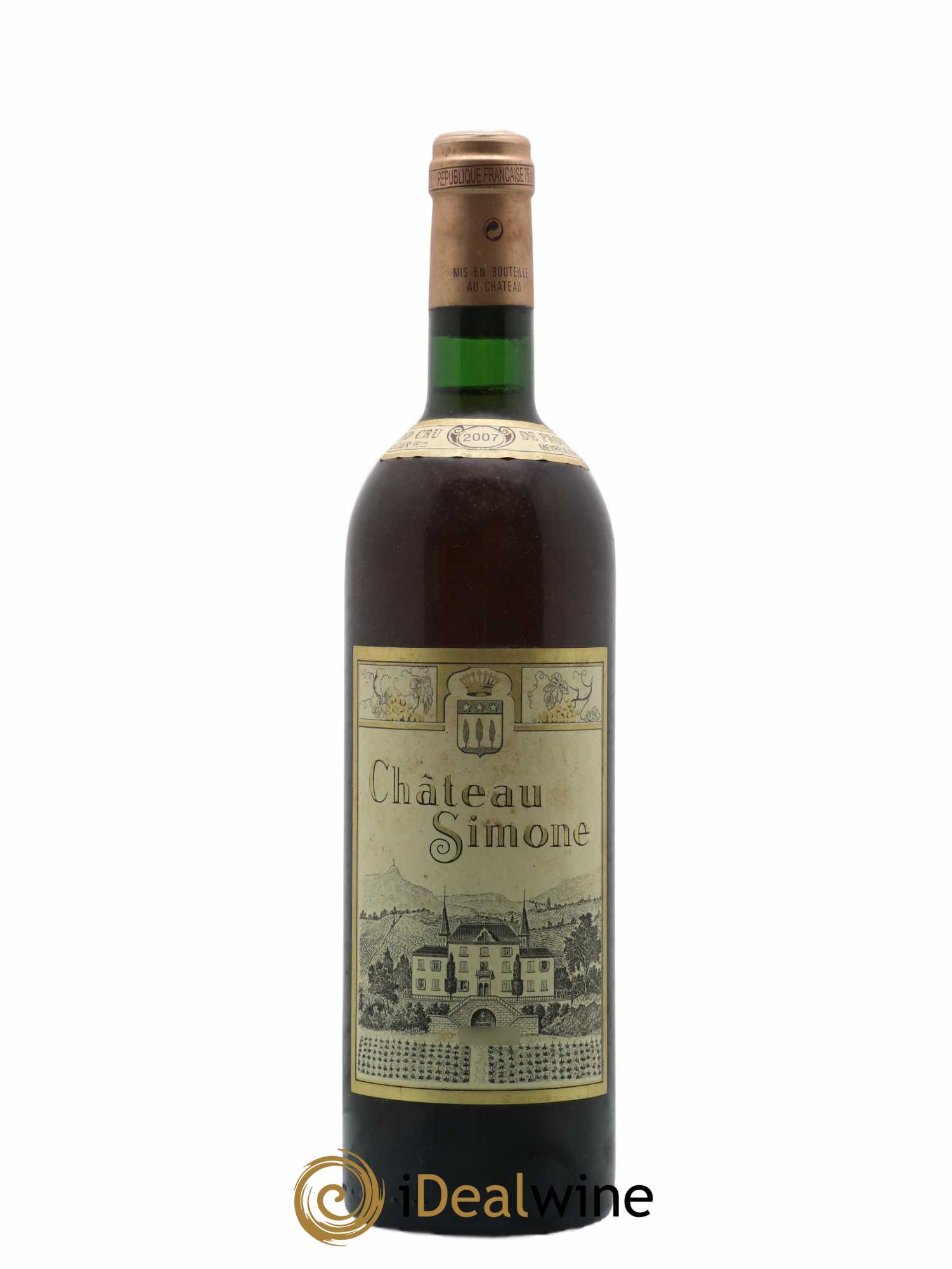 Palette Château Simone Famille Rougier 2007 - Posten von 1 Flasche - 0