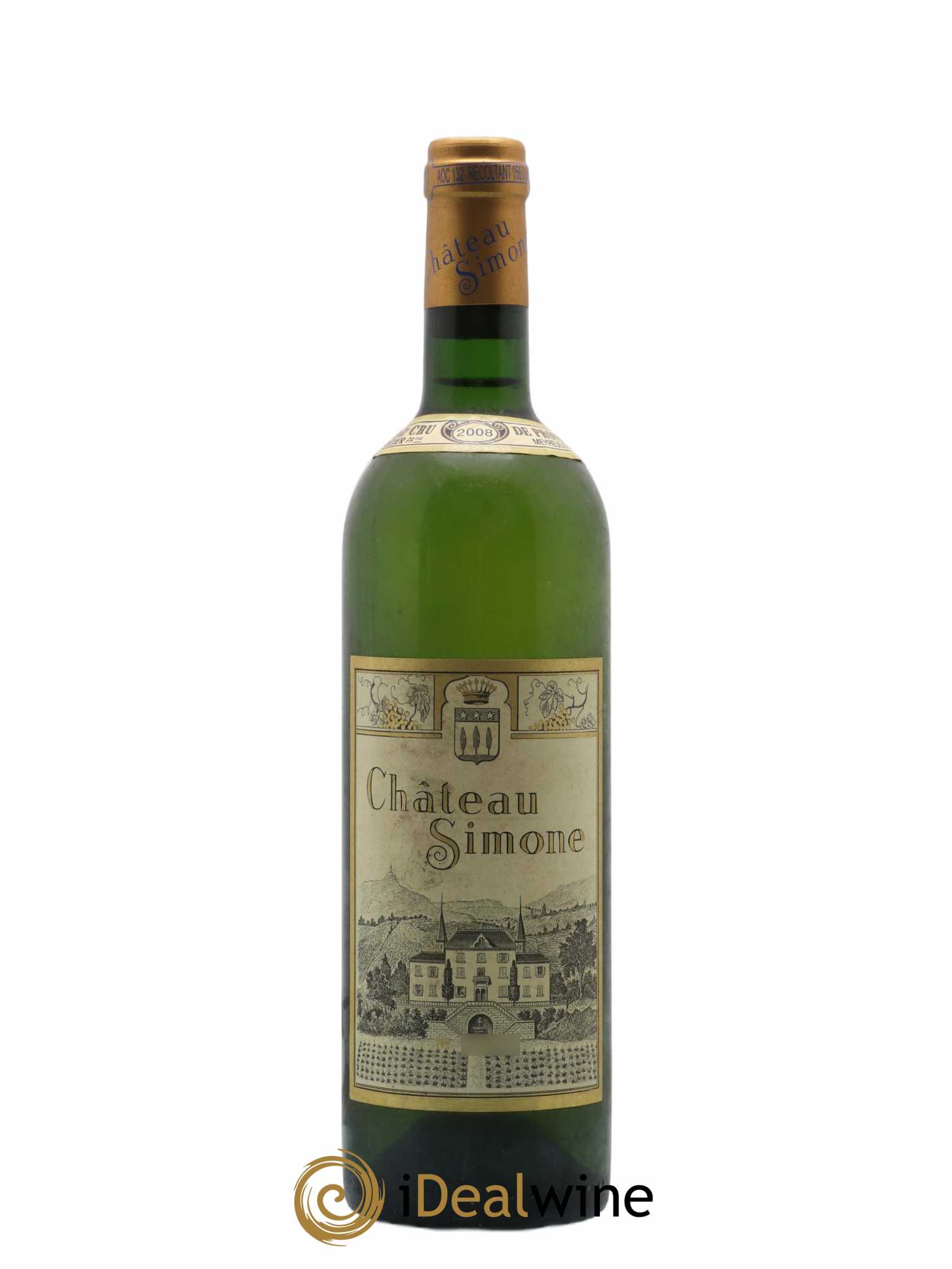 Palette Château Simone Famille Rougier 2008 - Lot de 1 bouteille - 0