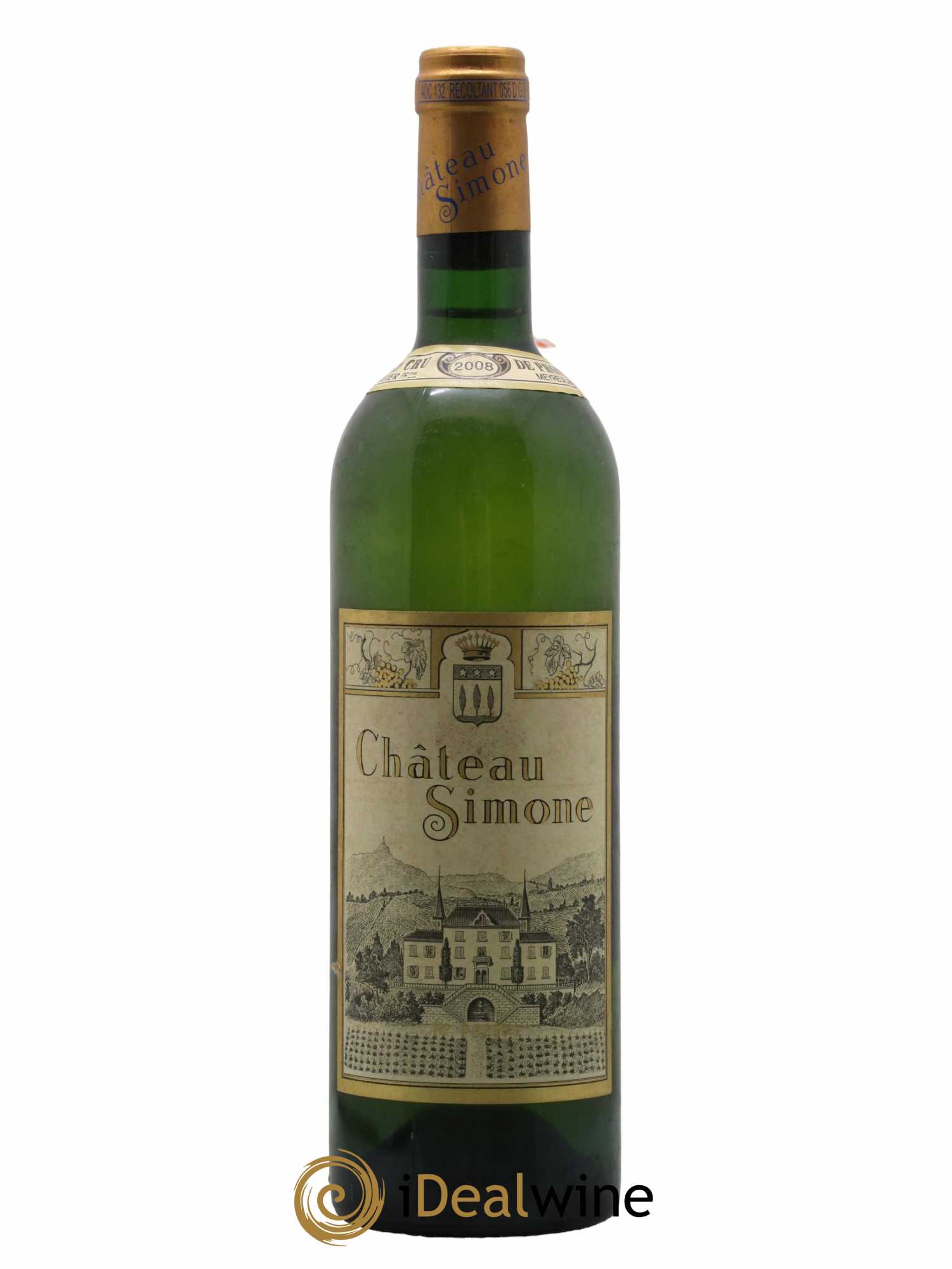 Palette Château Simone Famille Rougier 2008 - Posten von 1 Flasche - 0