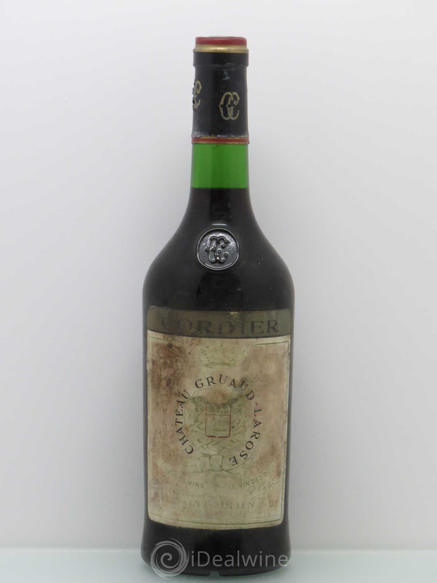 Château Gruaud Larose 2ème Grand Cru Classé 1977 - Lot de 1 bouteille - 0