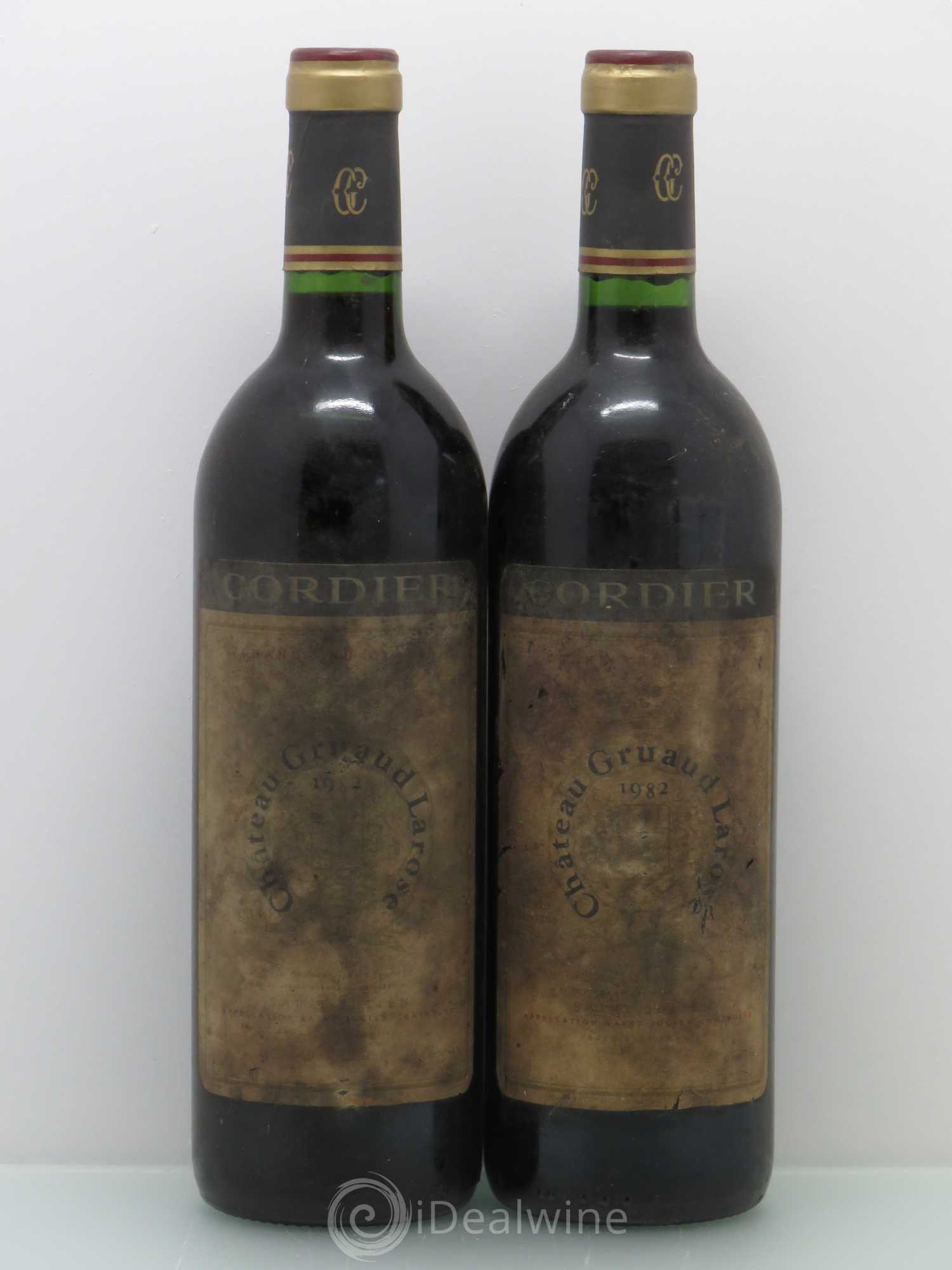Château Gruaud Larose 2ème Grand Cru Classé 1982 - Lot de 2 bouteilles - 0
