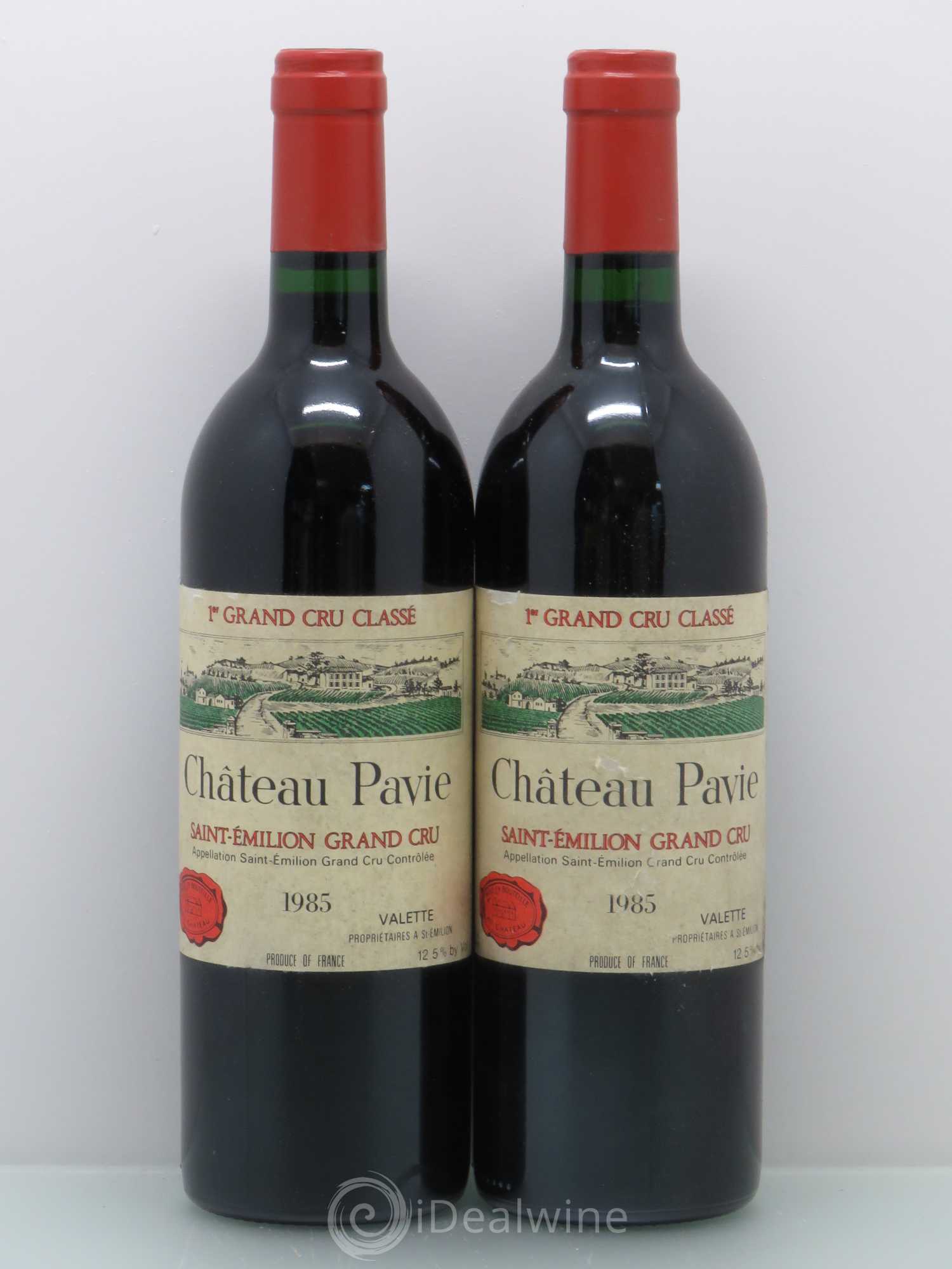 Château Pavie 1er Grand Cru Classé A 1985 - Lot de 2 bouteilles - 0
