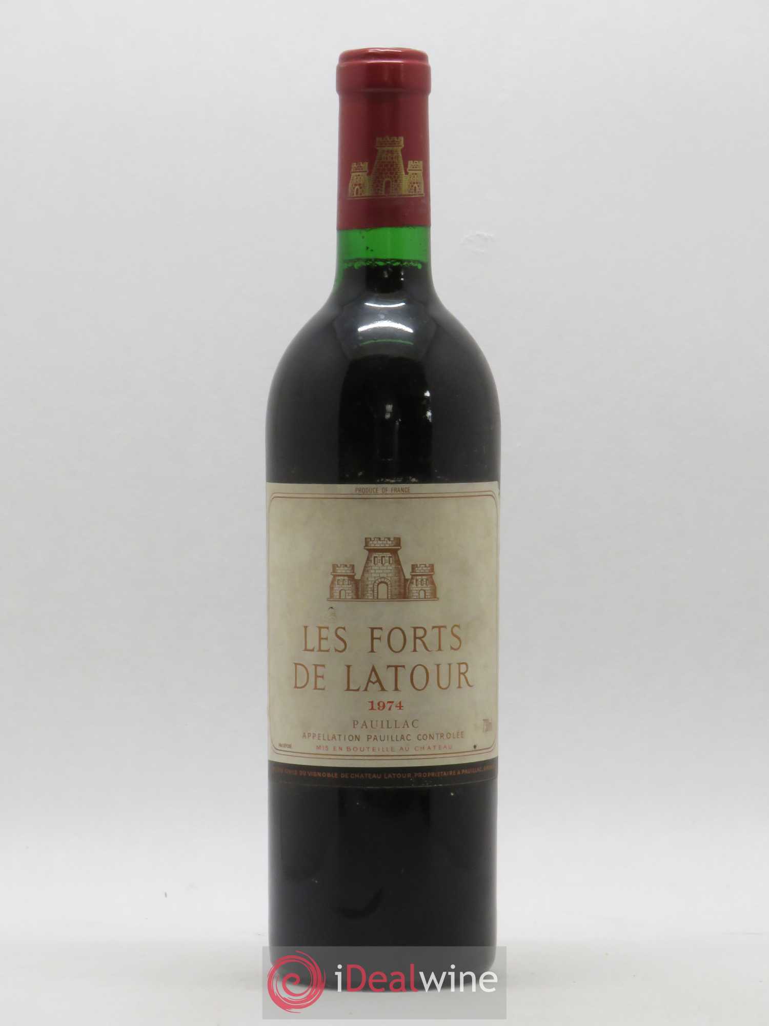 Les Forts de Latour Second Vin 1974 - Lot de 1 bouteille - 0