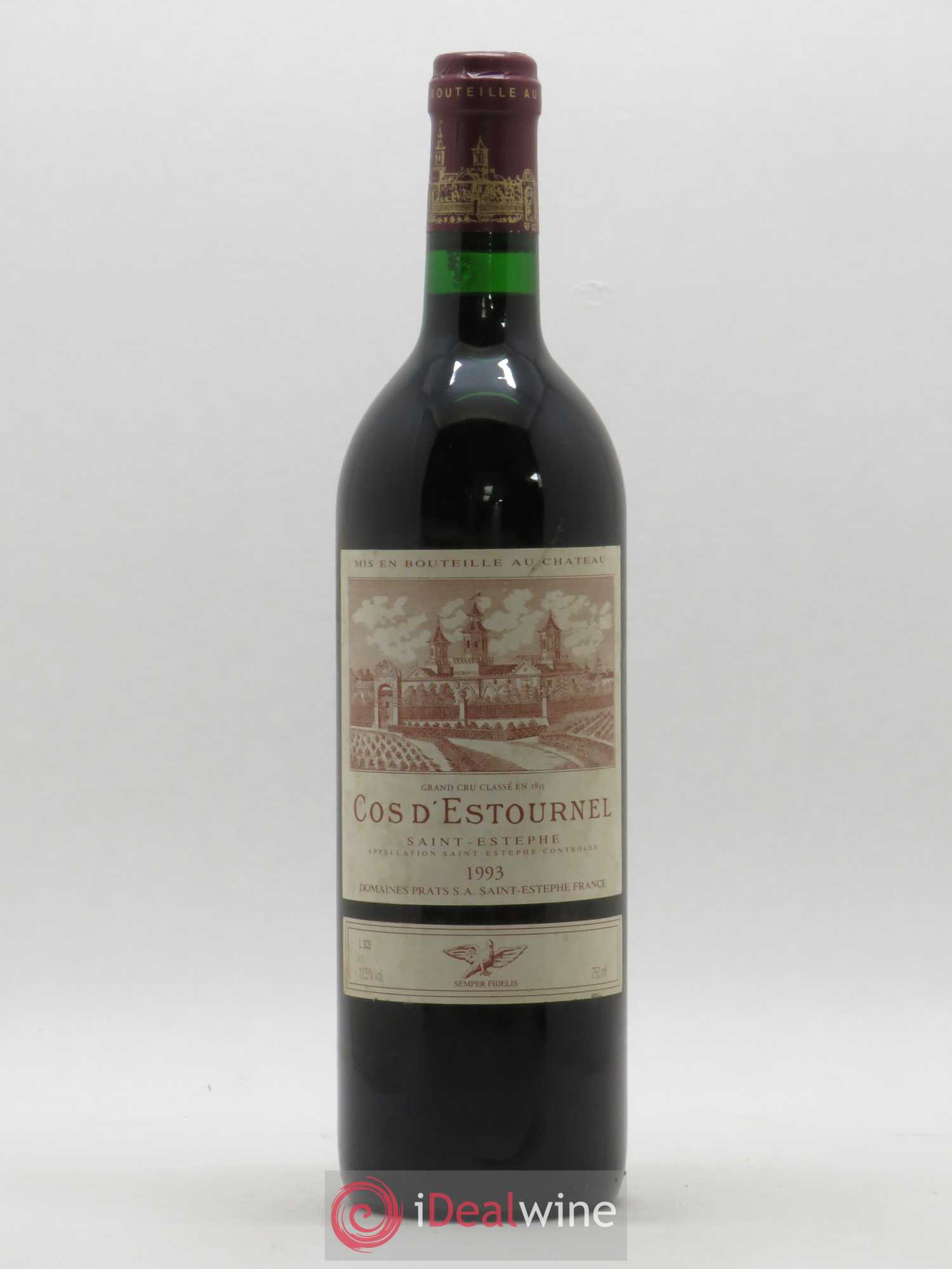 Cos d'Estournel 2ème Grand Cru Classé 1993 - Lot de 1 bouteille - 0