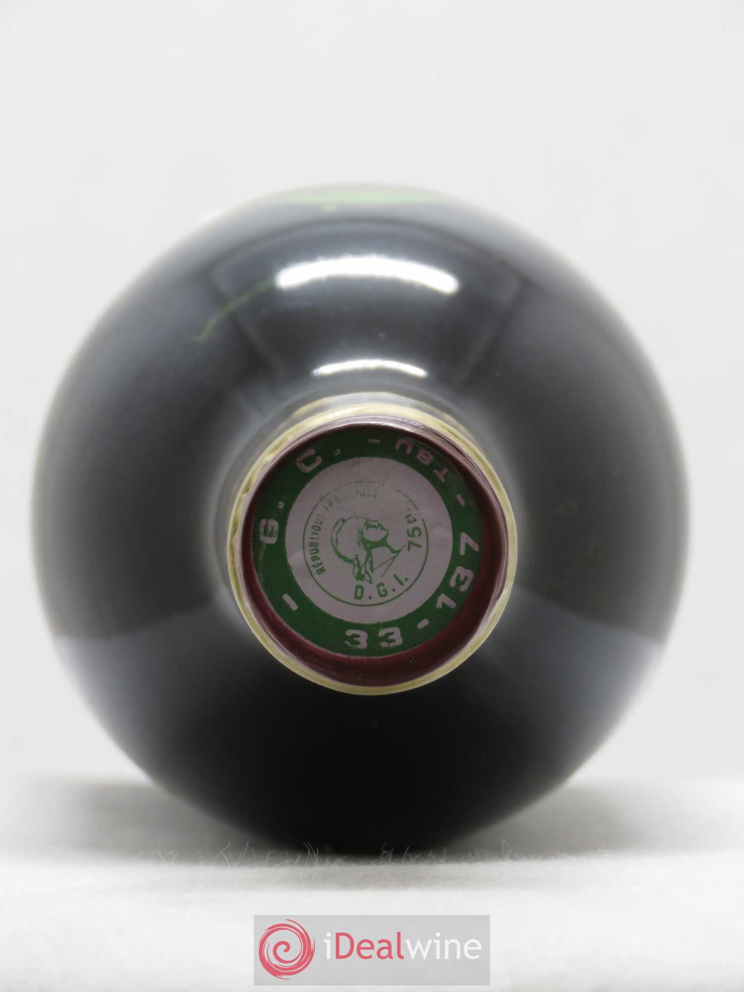 Château Talbot 4ème Grand Cru Classé 1982 - Lot de 1 bouteille - 1