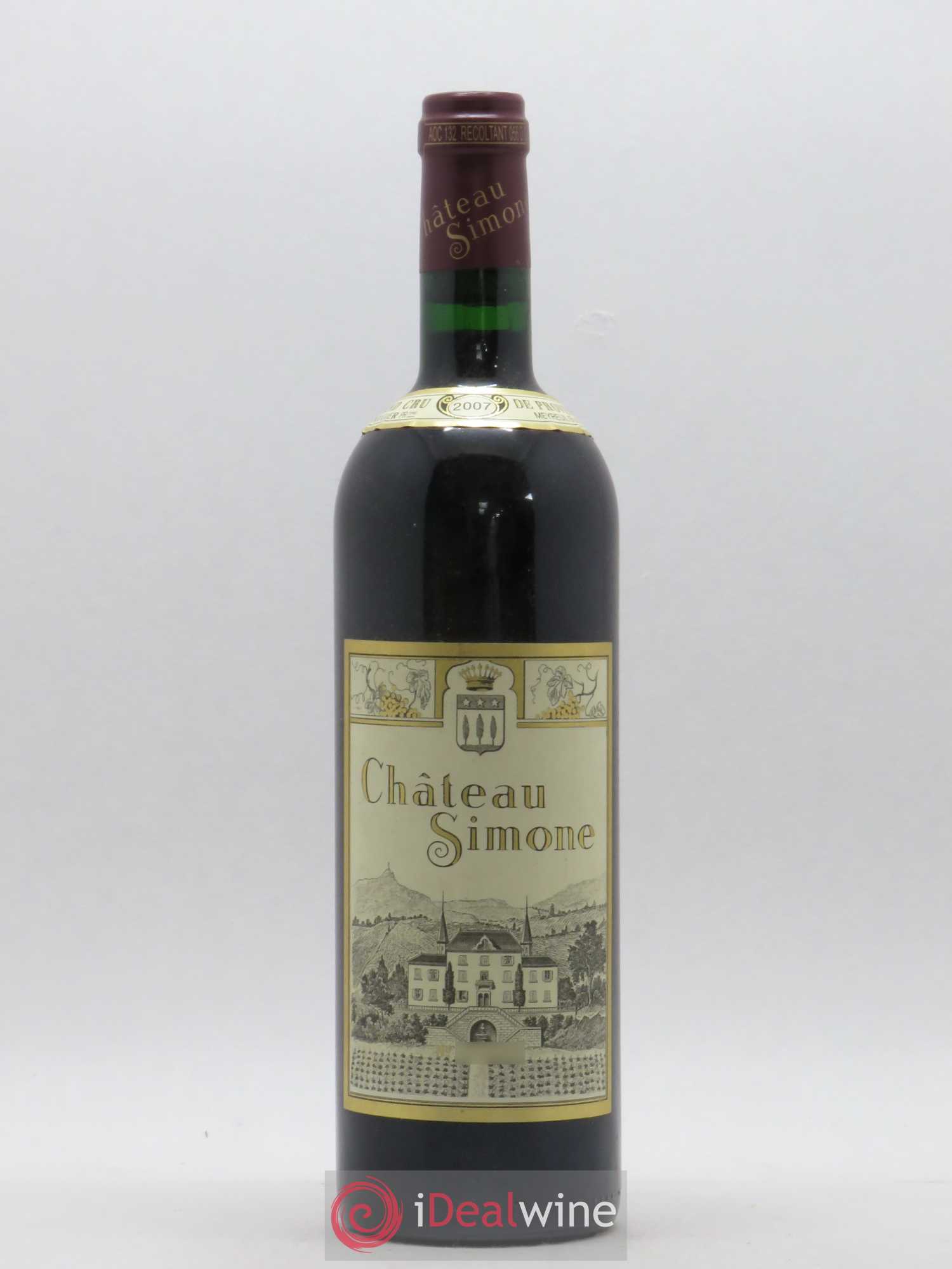 Palette Château Simone Famille Rougier 2007 - Lot de 1 bouteille - 0