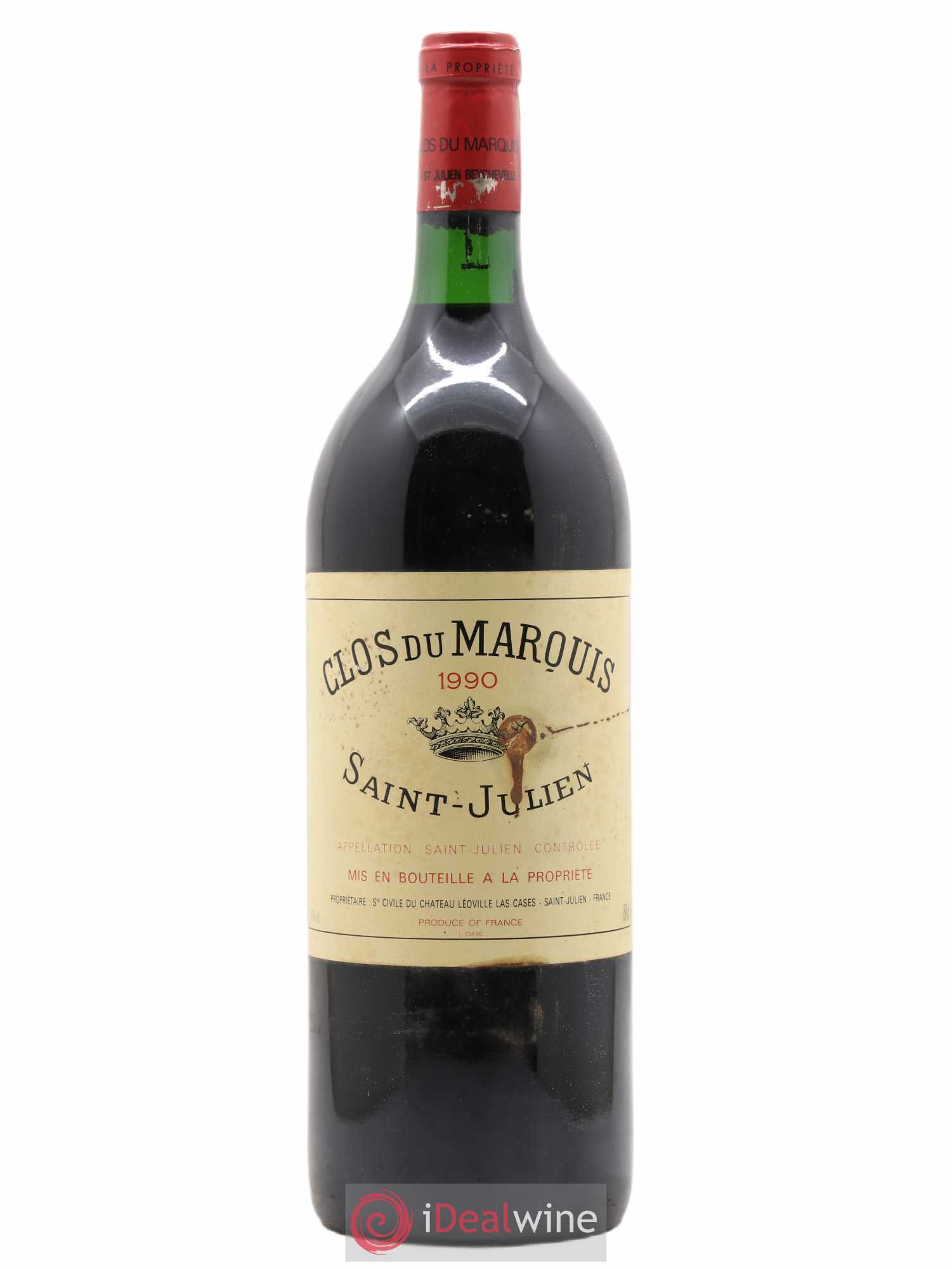 Clos du Marquis 1990 - Lot de 1 magnum - 0